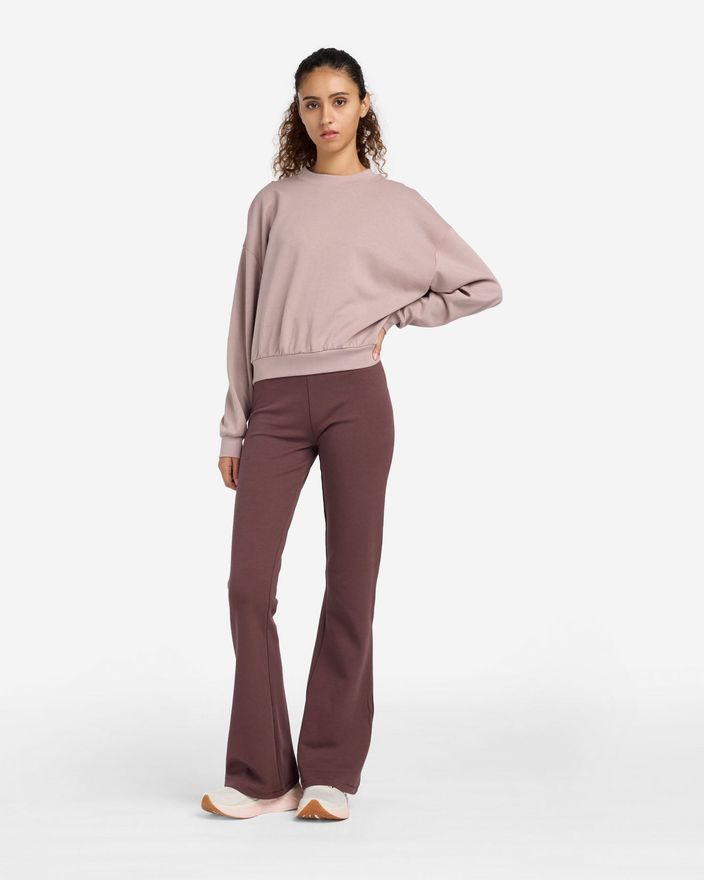 Felpa ABC NEW BASIC W - Beige - 4 | Cisalfa Sport