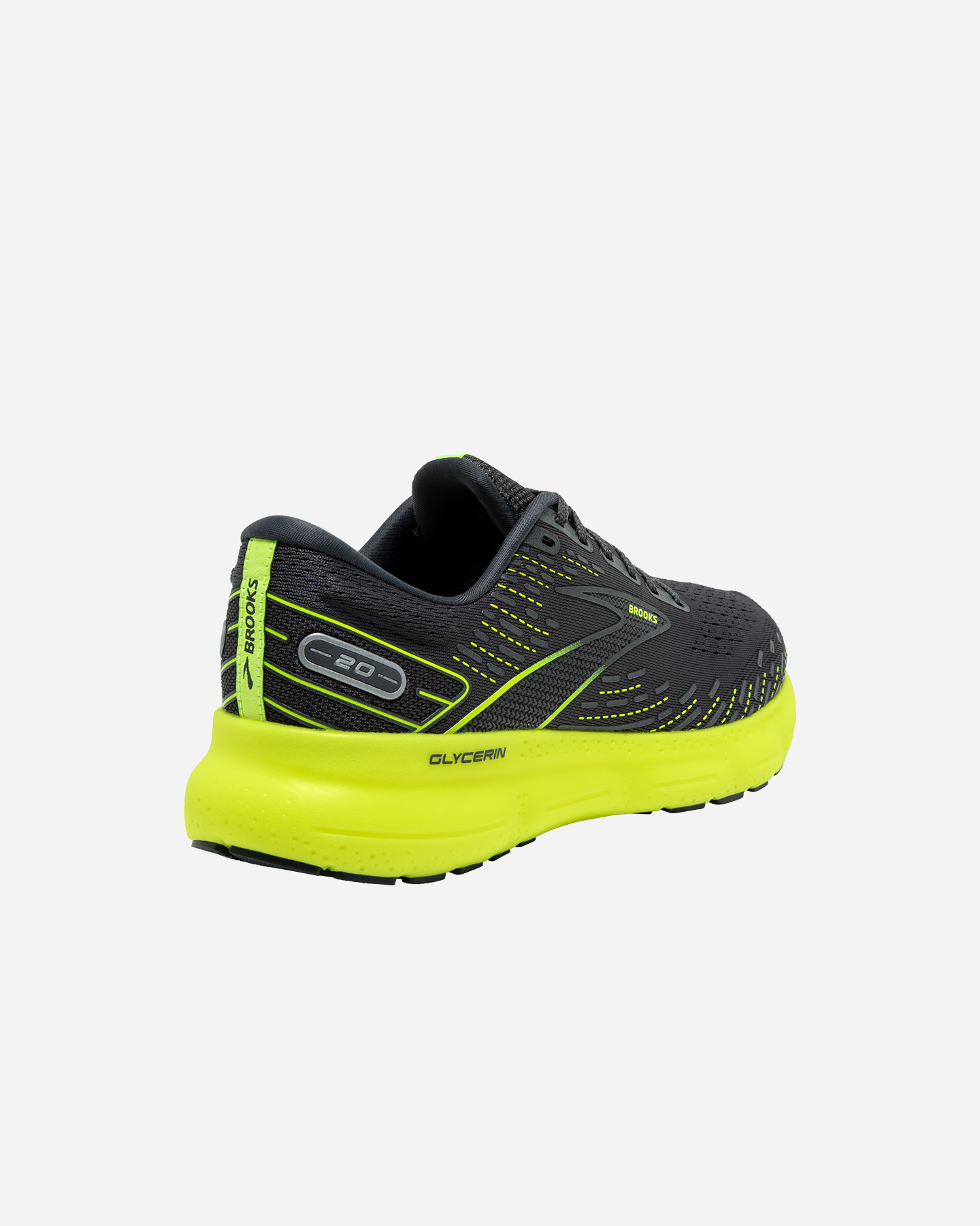 Scarpe running BROOKS GLYCERIN 20 M - Nero - 2 | Cisalfa Sport