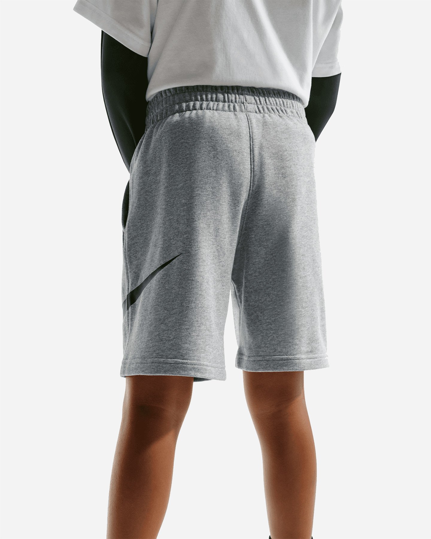 Pantaloncini NIKE BIG SWOOSH JR - Grigio - 2 | Cisalfa Sport