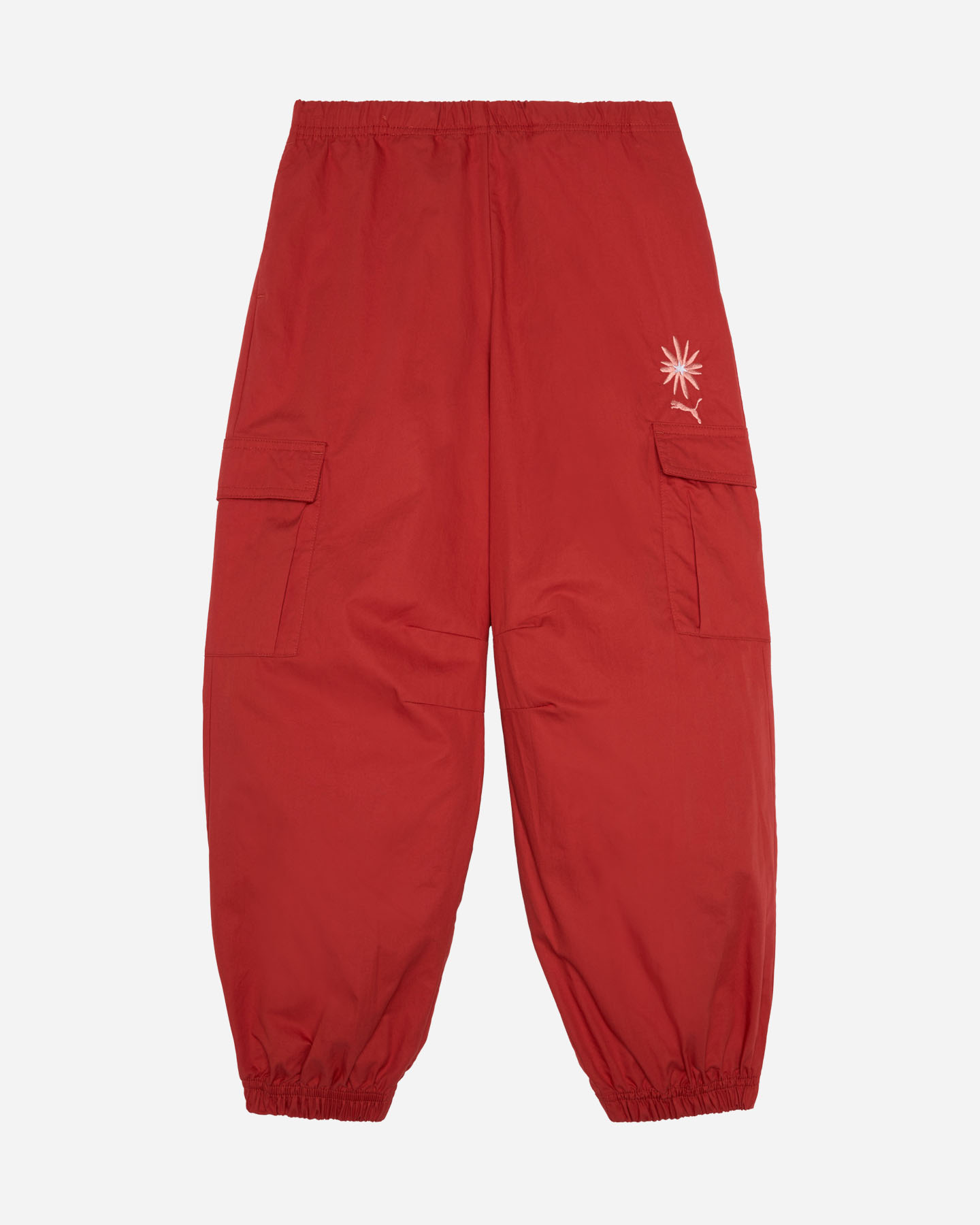Pantalone PUMA TWILL SOLID JR - Rosso - 0 | Cisalfa Sport