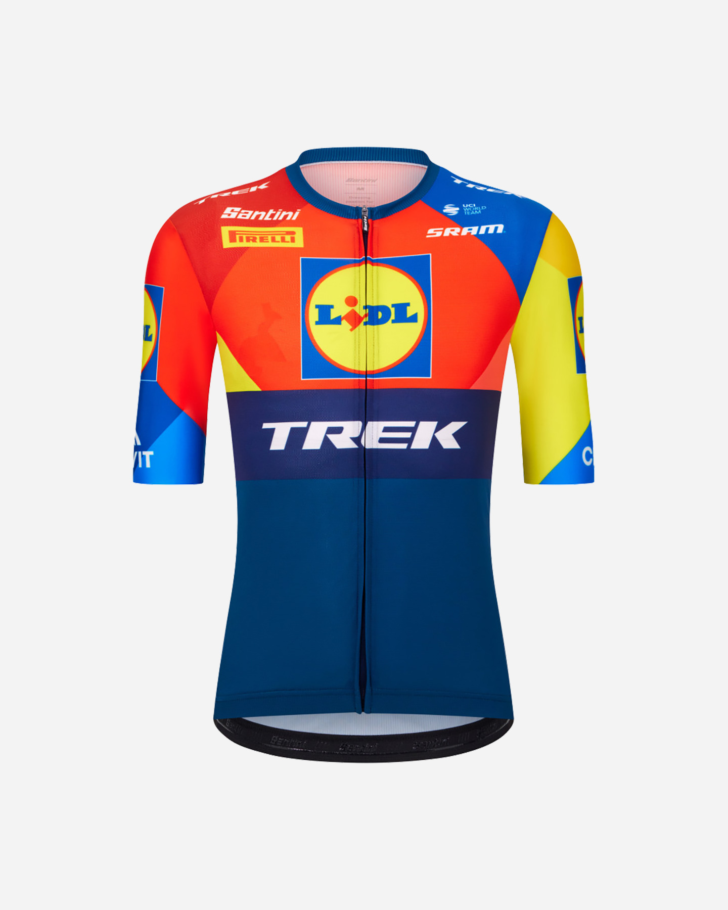 Maglia ciclismo SANTINI LIDL TREK 2025 M - Color mix - 0 | Cisalfa Sport