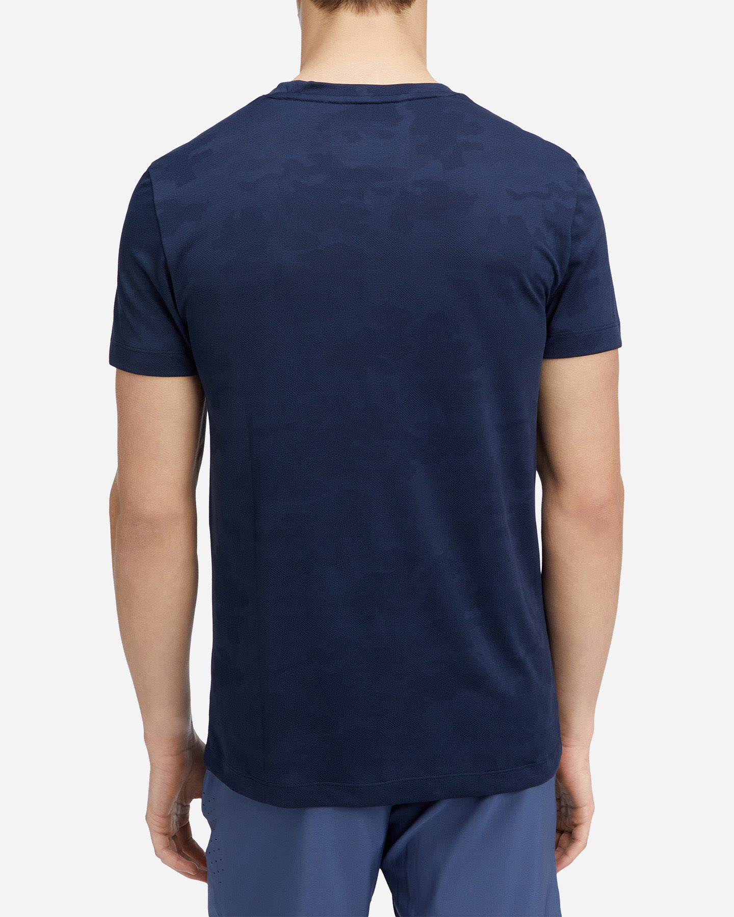 T-shirt training ENERGETICS FABIO ALL OVER PRINTED M - Blu Navy - 2 | Cisalfa Sport