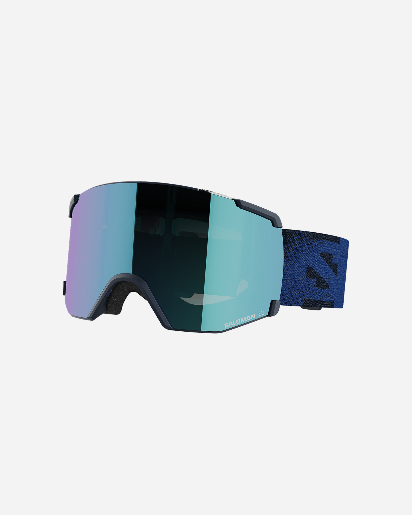 Maschera sci SALOMON S-VIEW ML  - Blu - 0 | Cisalfa Sport