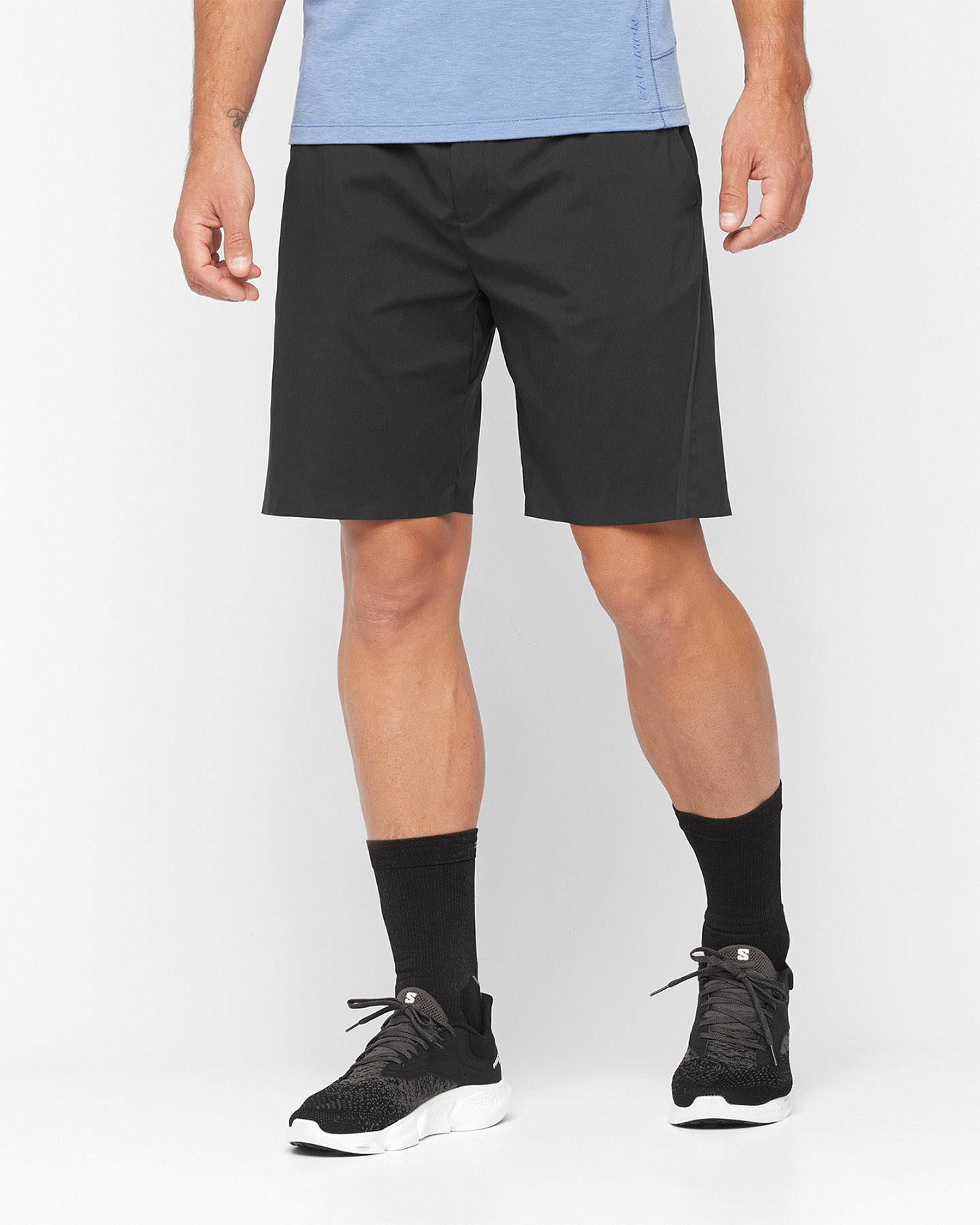 Pantaloncini SALOMON RUNLIFE M - Nero - 1 | Cisalfa Sport