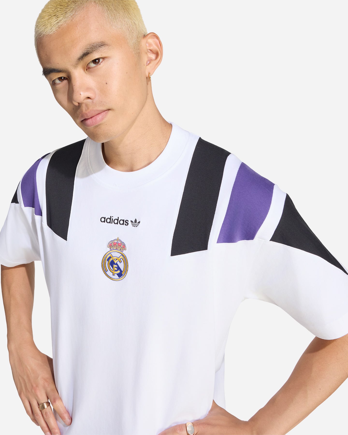 T-shirt ADIDAS REAL MADRID EQT M - Bianco - 4 | Cisalfa Sport