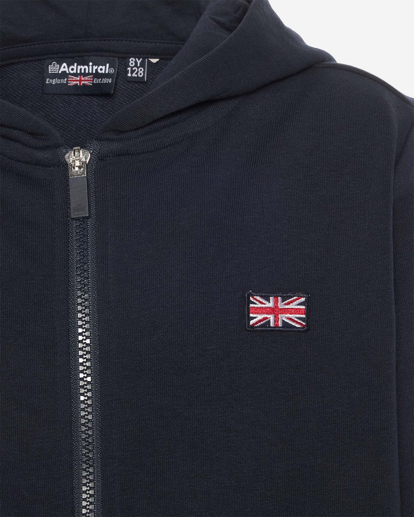 Felpa ADMIRAL VARSITY JR - Blu - 2 | Cisalfa Sport