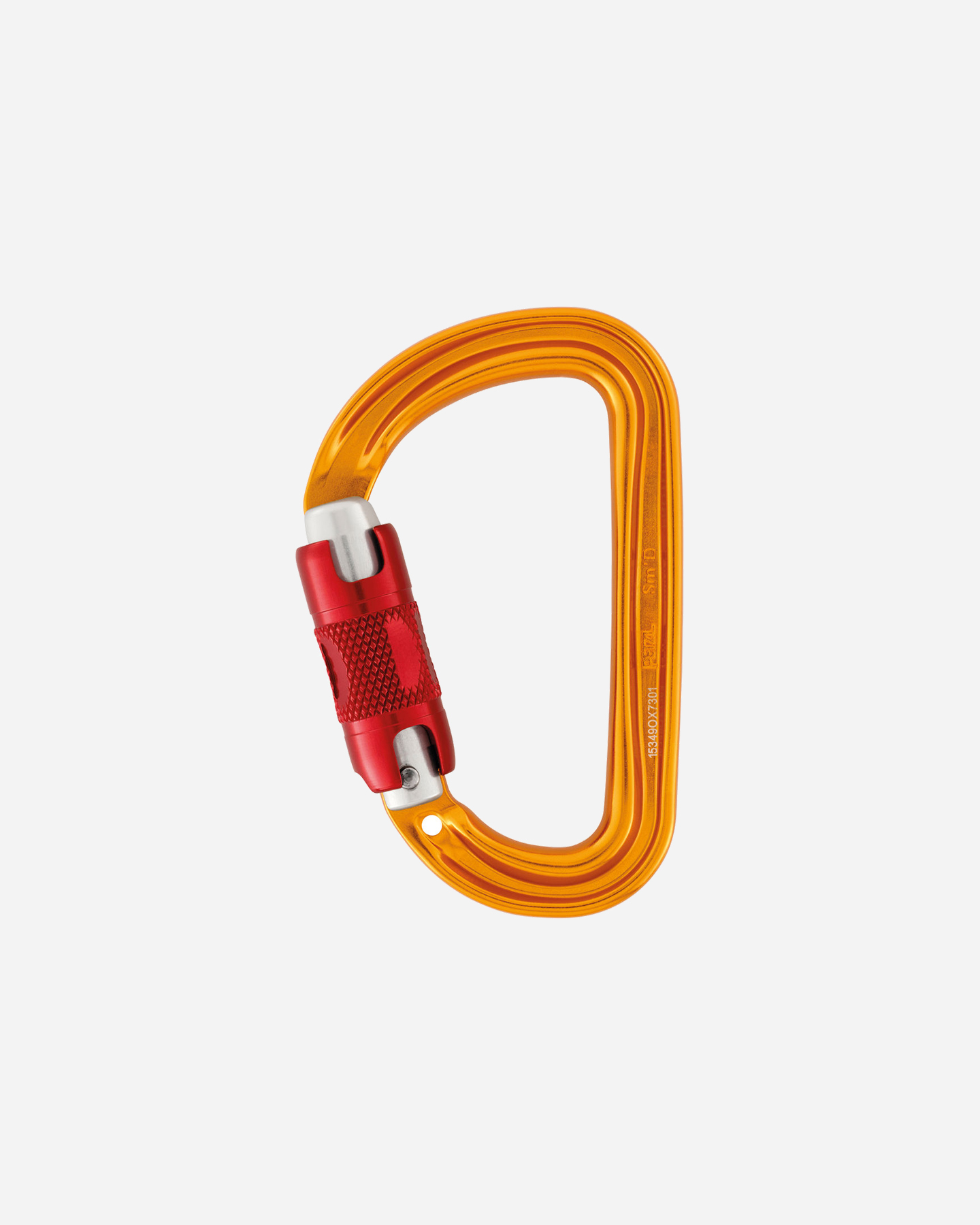 Moschettone PETZL SM'D RL  - Arancione - 0 | Cisalfa Sport