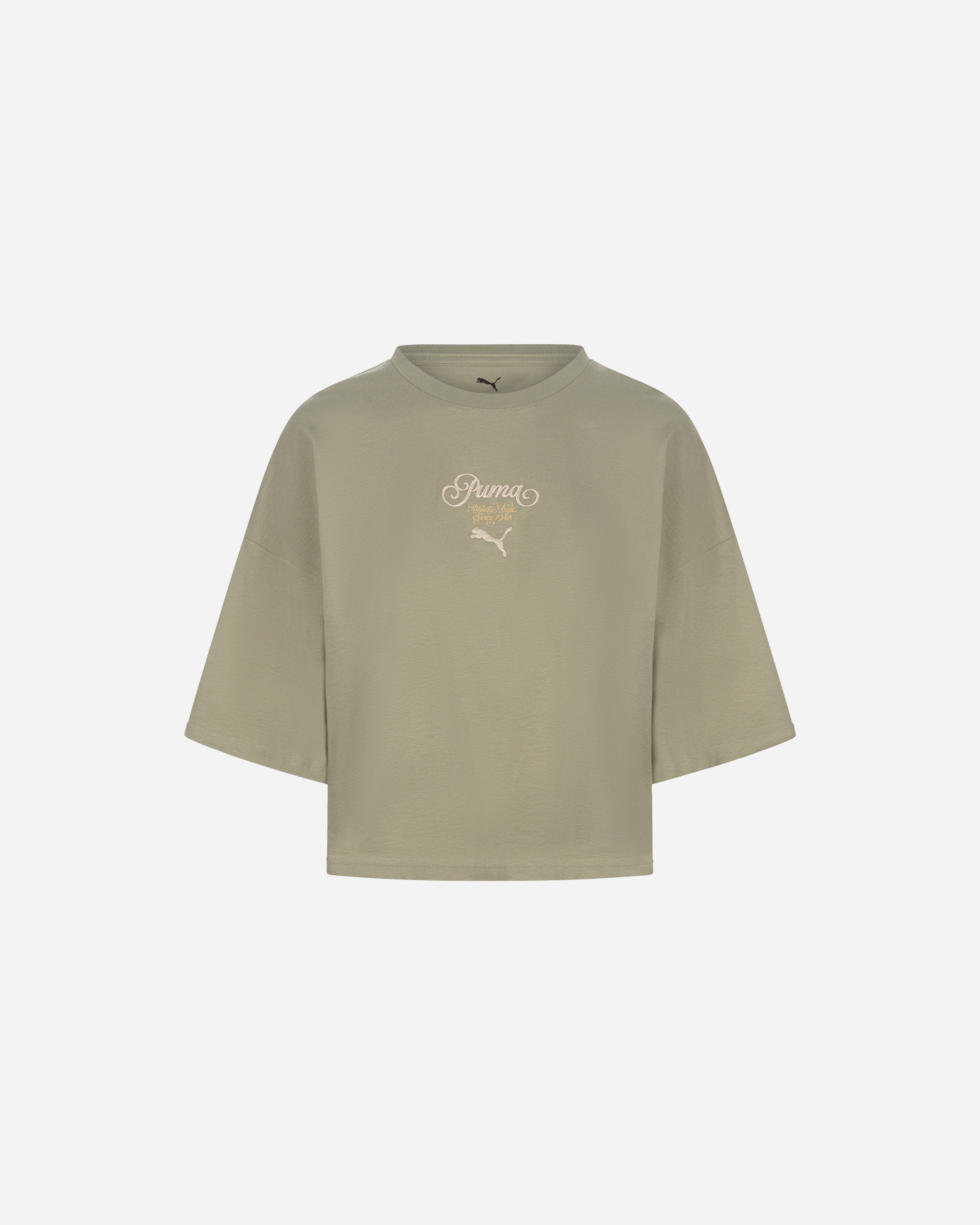 T-shirt PUMA CROP W - Verde - 0 | Cisalfa Sport