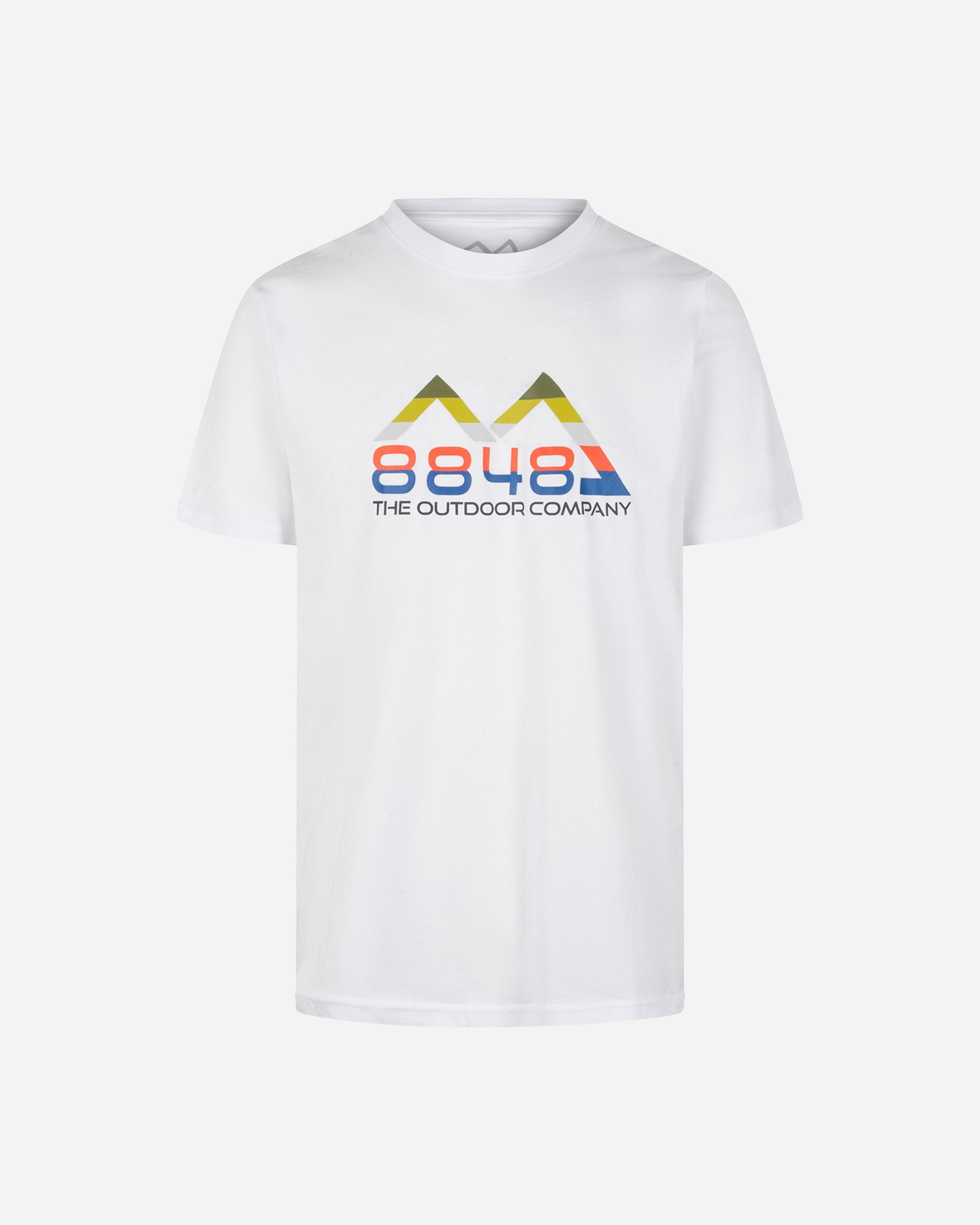 T-shirt 8848 MOUNTAIN ESSENTIAL M - Bianco - 0 | Cisalfa Sport