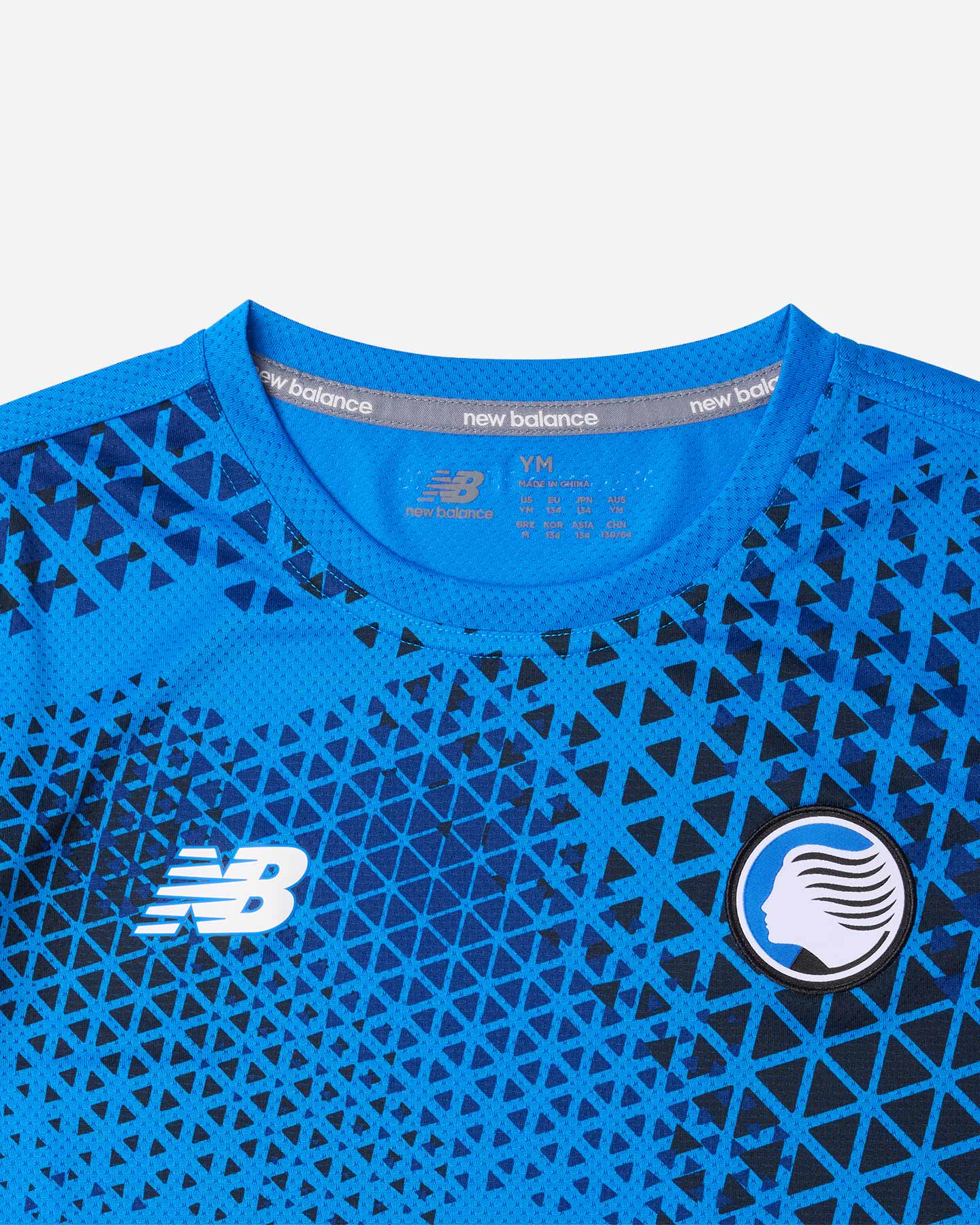 Abbigliamento calcio ufficiale NEW BALANCE ATALANTA HOME PREMATCH 26-27 JR - Color mix - 2 | Cisalfa Sport