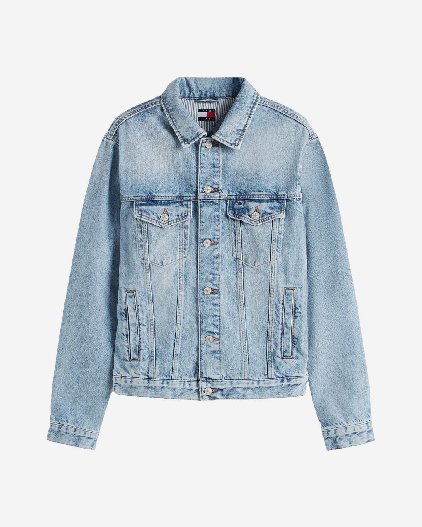 Giubbotto TOMMY HILFIGER RYAN BIG LOGO M - Denim - 0 | Cisalfa Sport