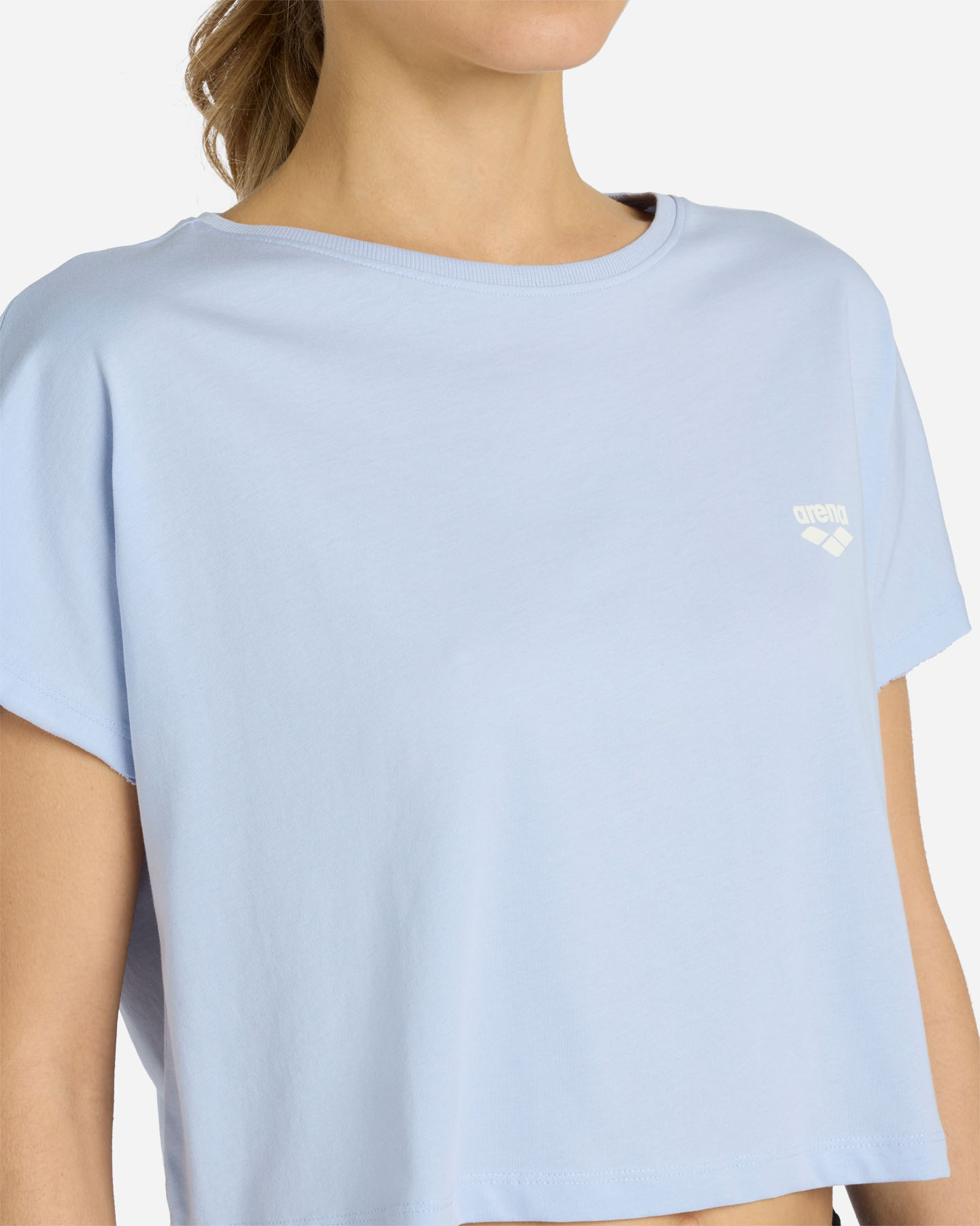 T-shirt ARENA ATHLETIC ESSENTIAL W - Azzurro - 5 | Cisalfa Sport