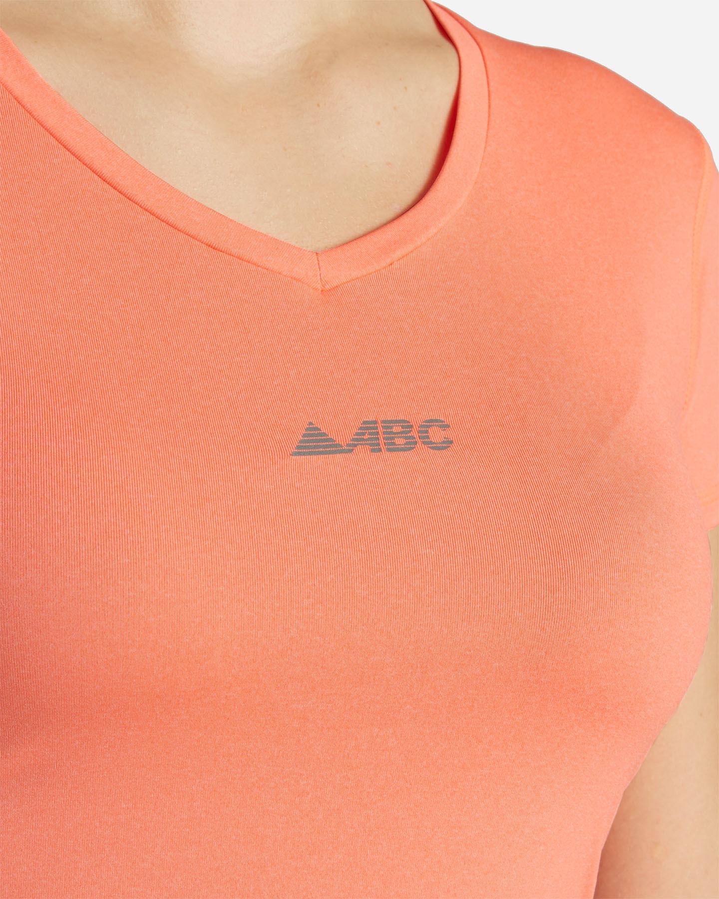 T-shirt running ABC TECH W - Rosa - 4 | Cisalfa Sport