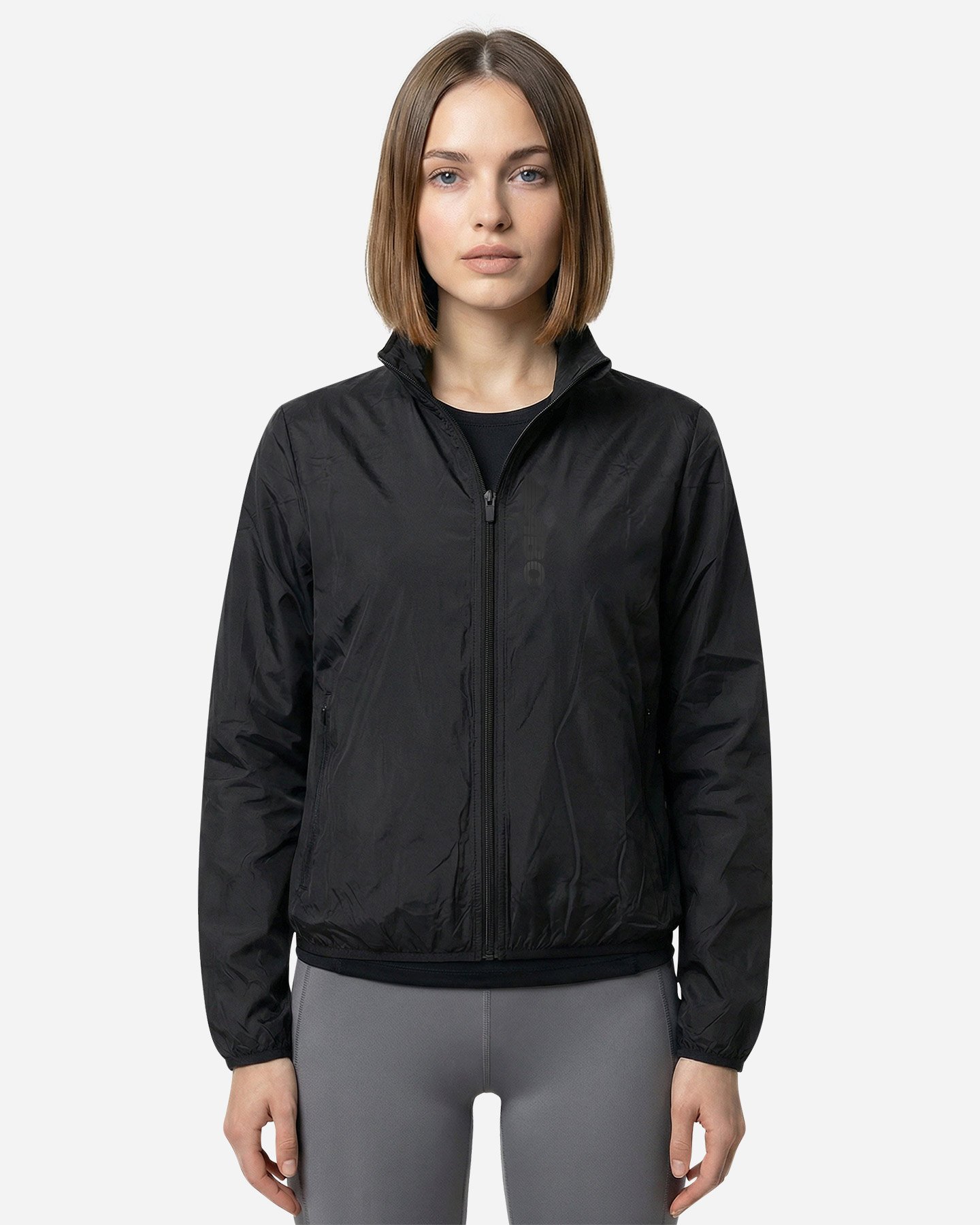 Giacca running ABC TECH W - Nero - 2 | Cisalfa Sport