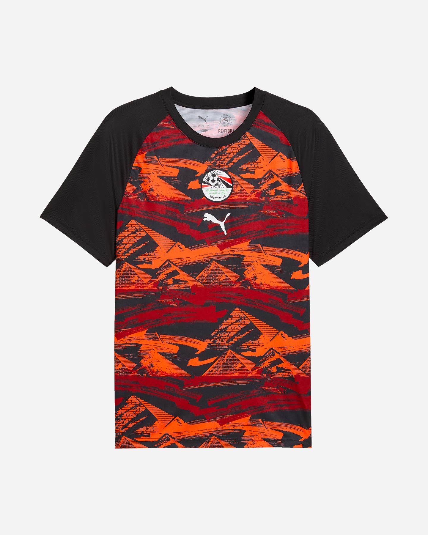 Puma Prematch Egitto 26 M - Abbigliamento Calcio Ufficiale - Uomo - Color Mix
