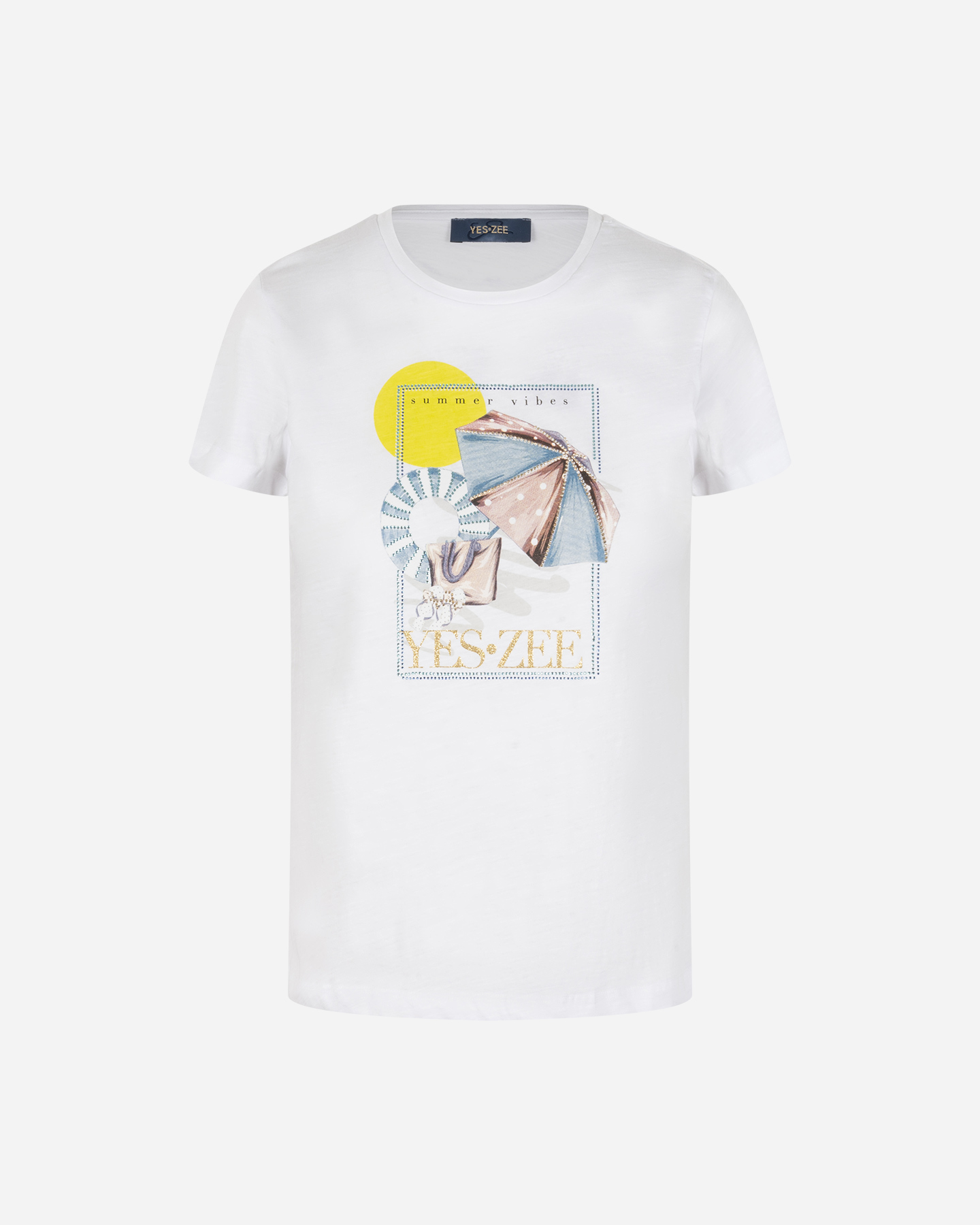 T-shirt YES ZEE SUMMER VIBES W - Bianco - 0 | Cisalfa Sport
