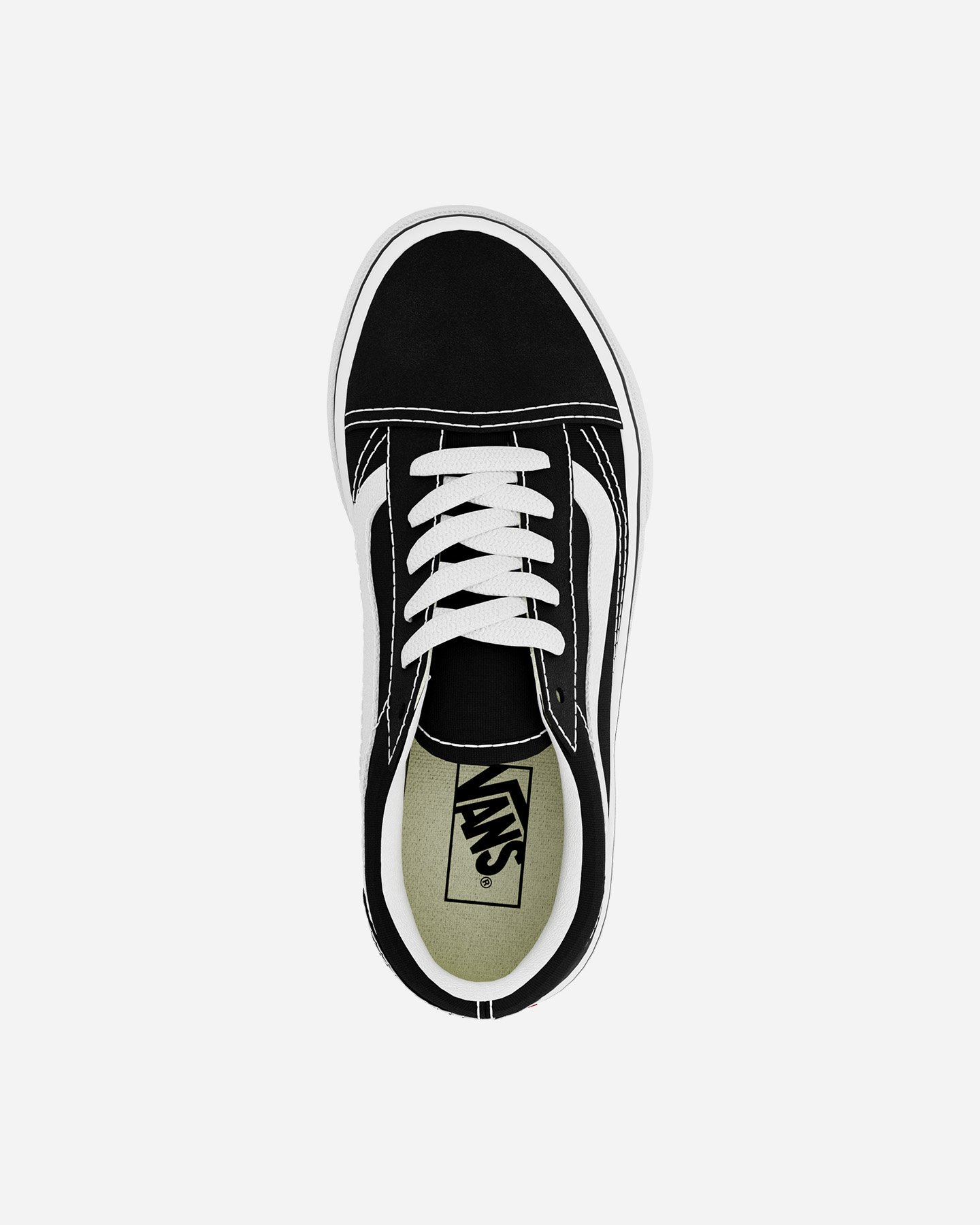 Scarpe sneakers VANS OLD SKOOL PS JR - Nero - 3 | Cisalfa Sport