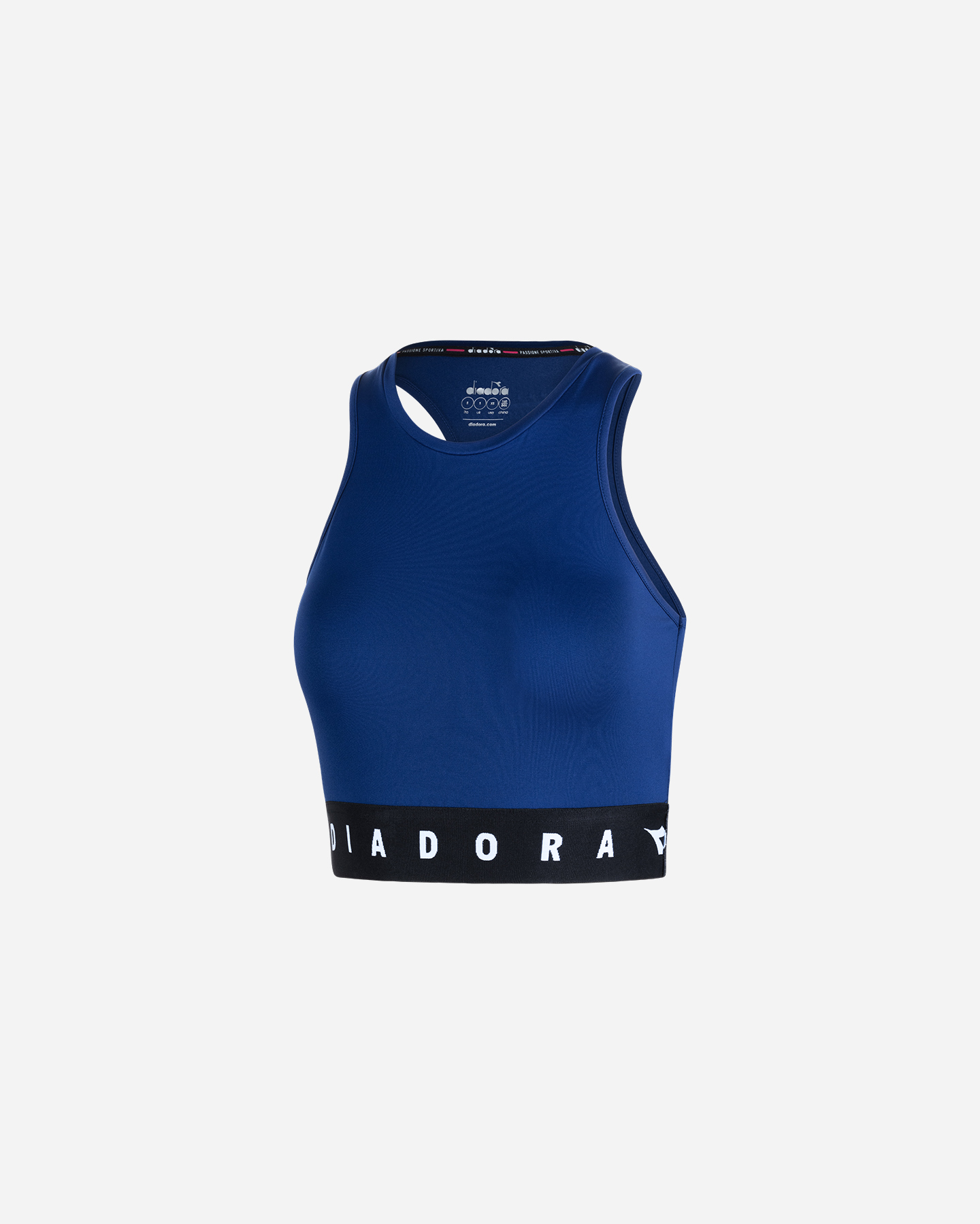 Reggiseno DIADORA CROP BE ONE W - Blu - 0 | Cisalfa Sport