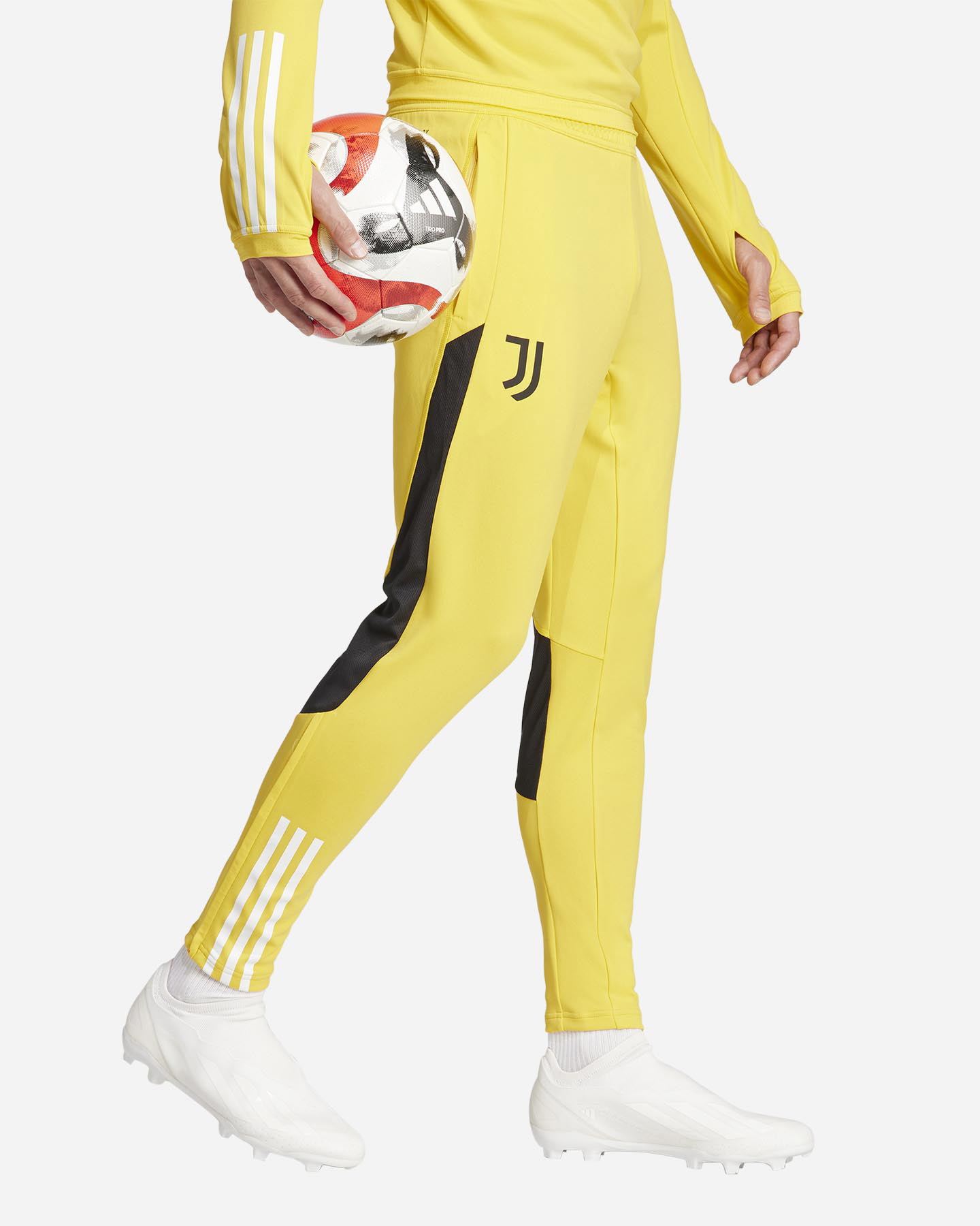 Abbigliamento calcio ufficiale ADIDAS JUVENTUS TRAINING 23-24 M - Giallo - 3 | Cisalfa Sport