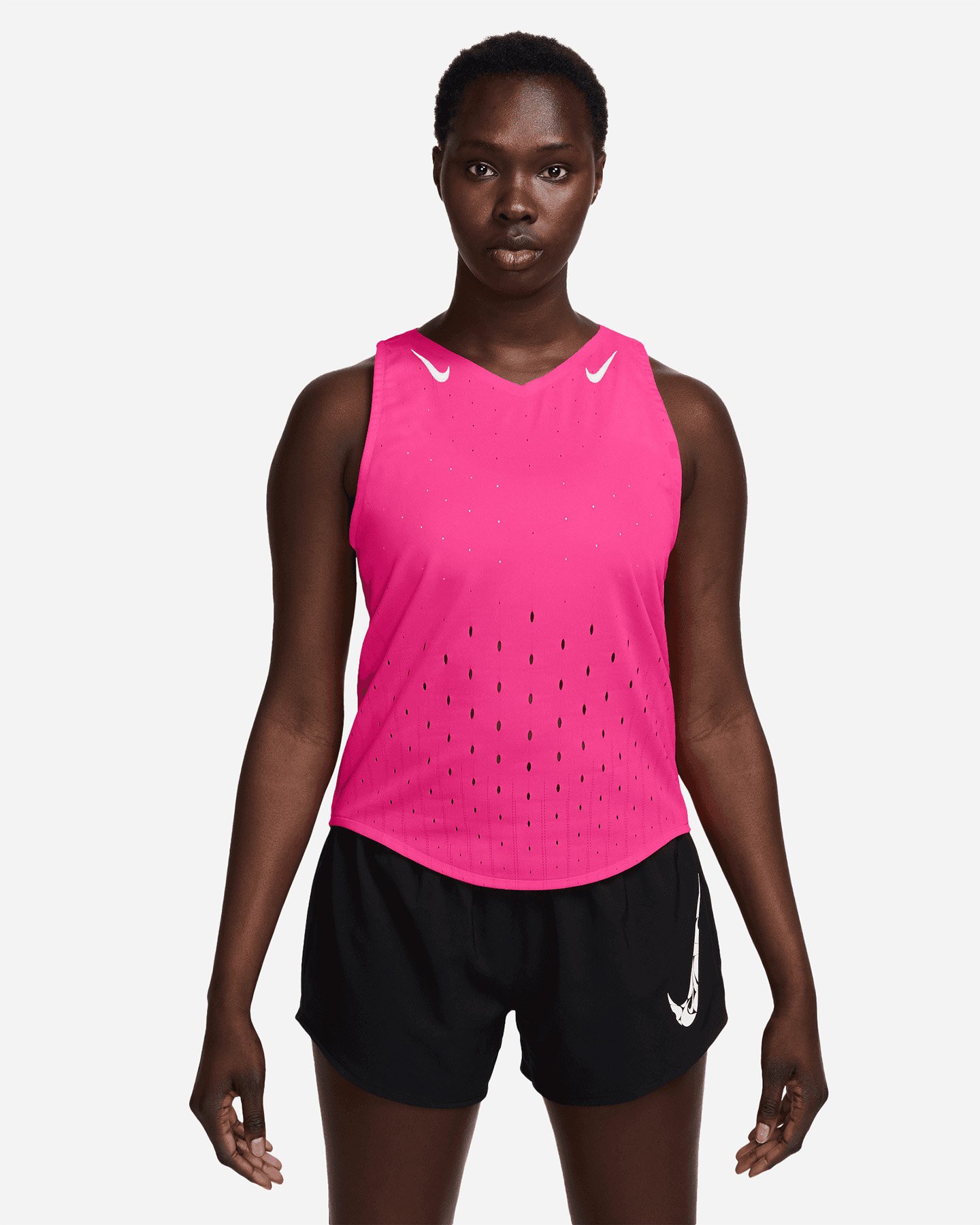 Canotta running NIKE AEROSWIFT W - Fucsia - 0 | Cisalfa Sport
