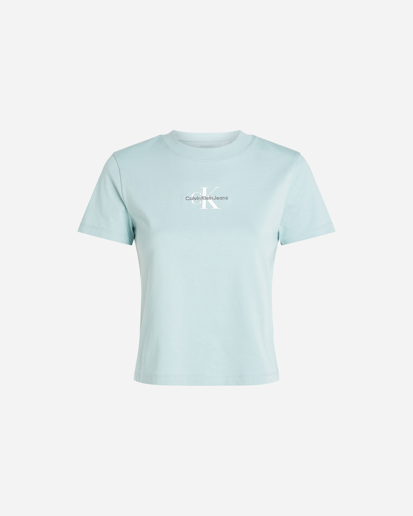 T-shirt CALVIN KLEIN JEANS SLIM MONOGRAM W - Verde - 0 | Cisalfa Sport