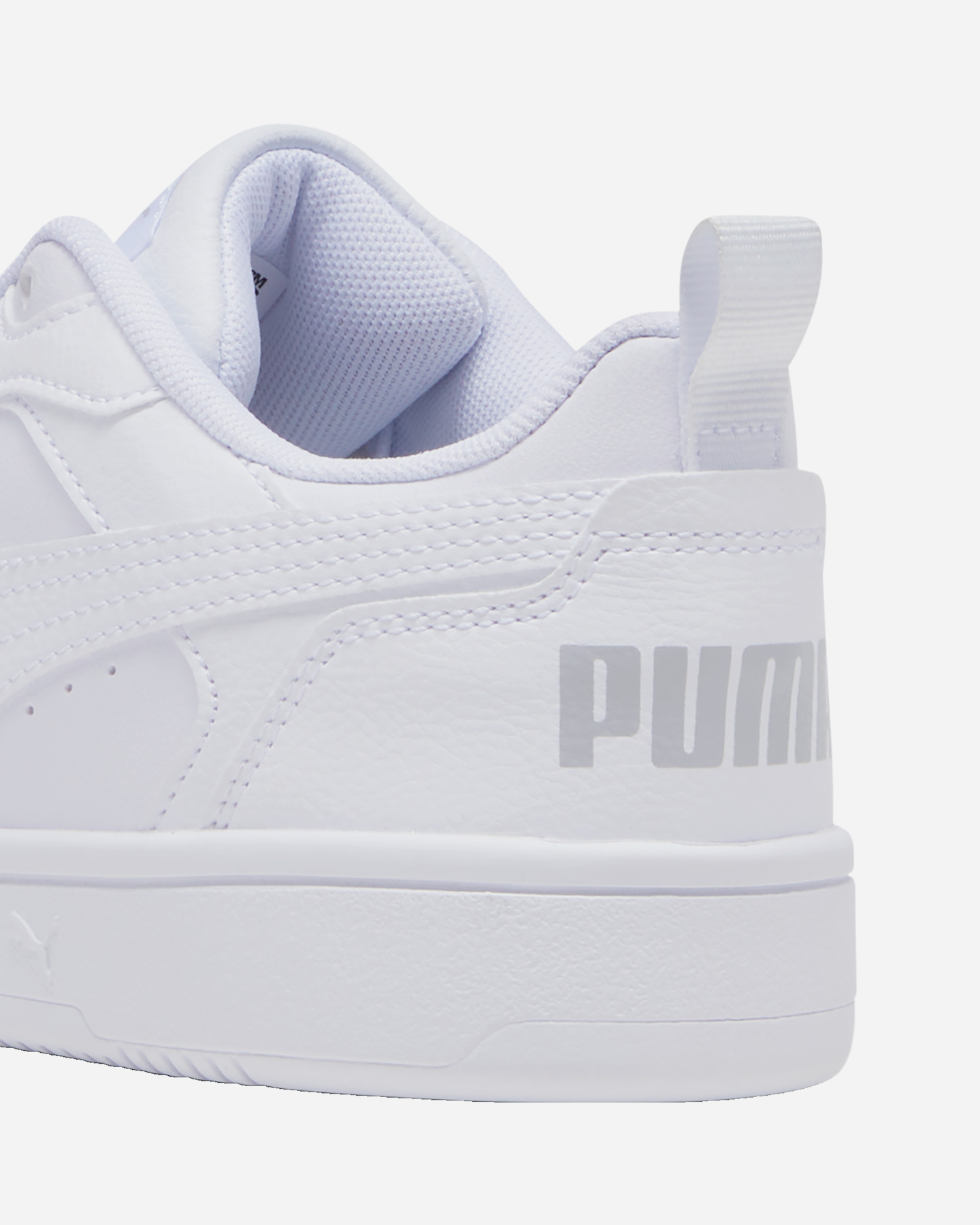 Scarpe sneakers PUMA REBOUND V6 LOW GS JR - Bianco - 5 | Cisalfa Sport