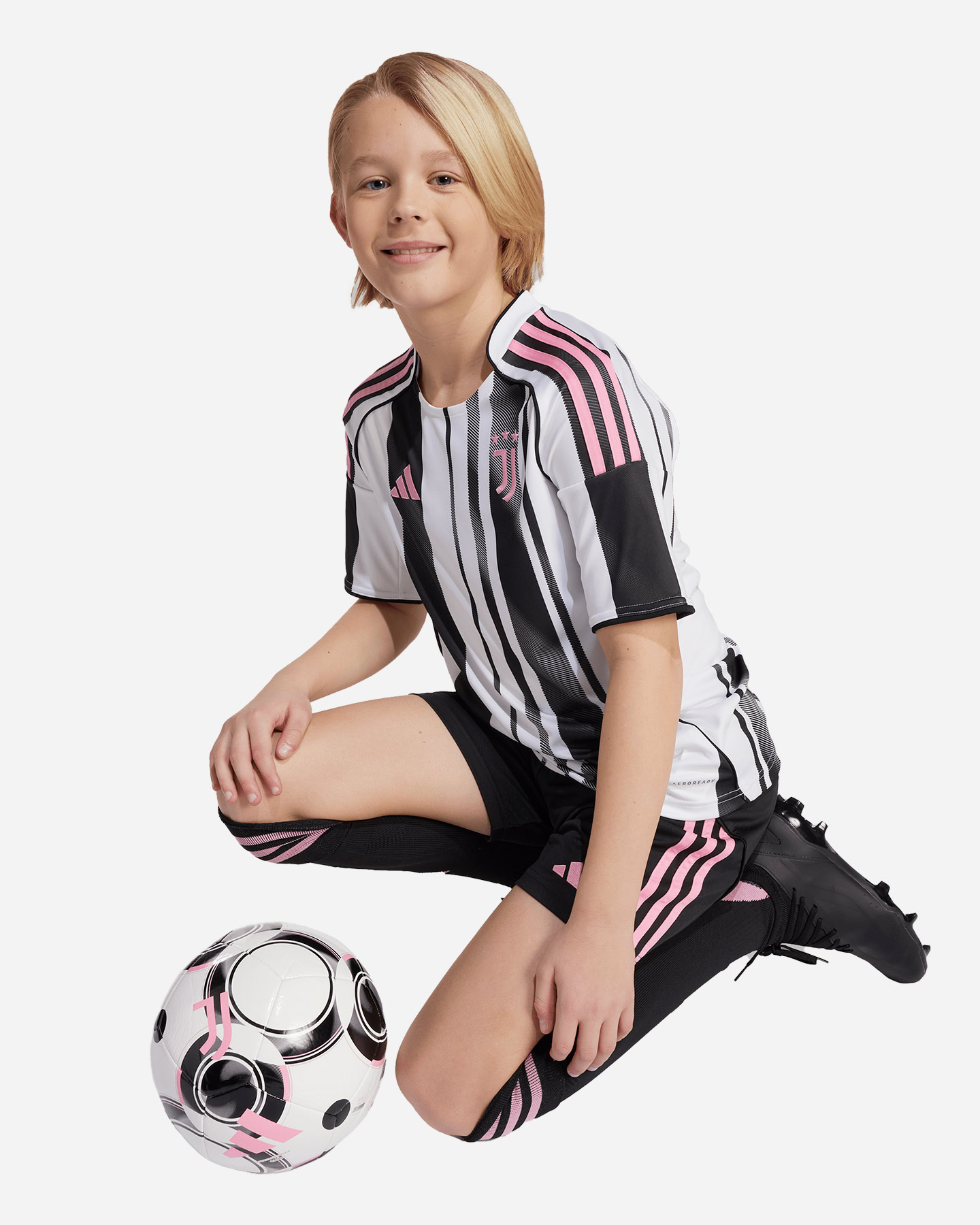 Maglia calcio ufficiale ADIDAS JUVENTUS HOME 25-26 JR - Color mix - 2 | Cisalfa Sport