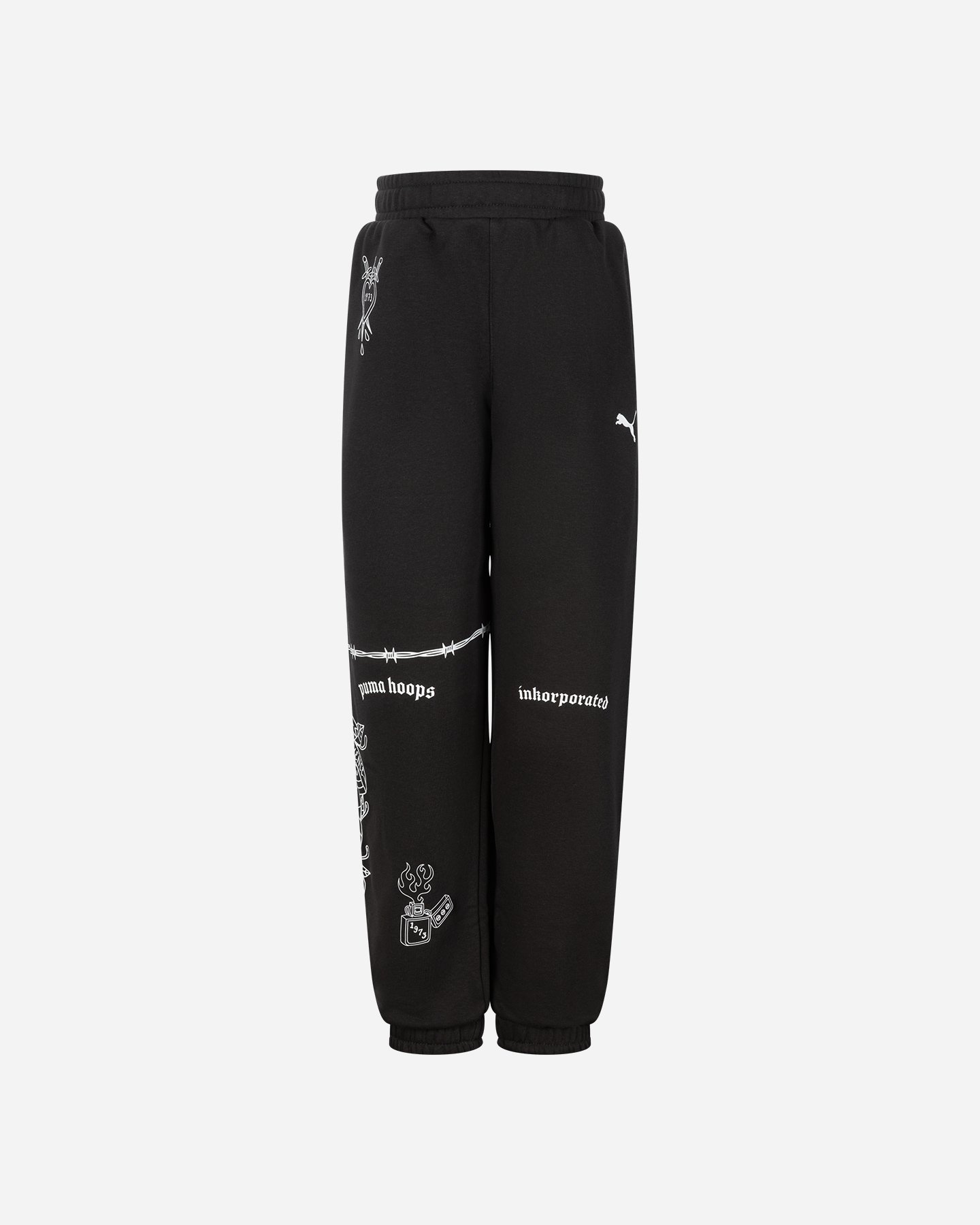 Pantalone PUMA TATTOO JR - Nero - 0 | Cisalfa Sport