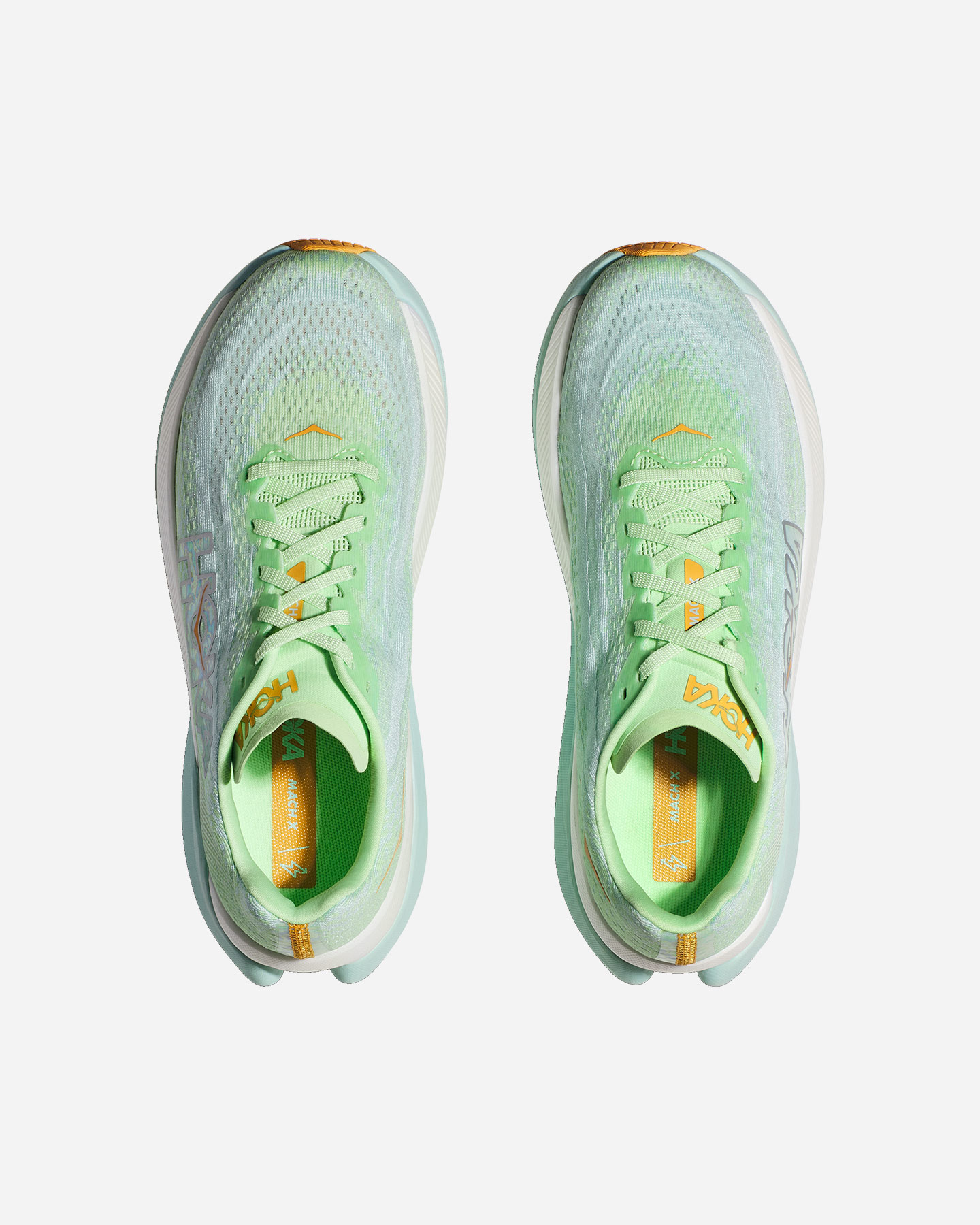 Scarpe running HOKA MACH X W - Verde - 3 | Cisalfa Sport
