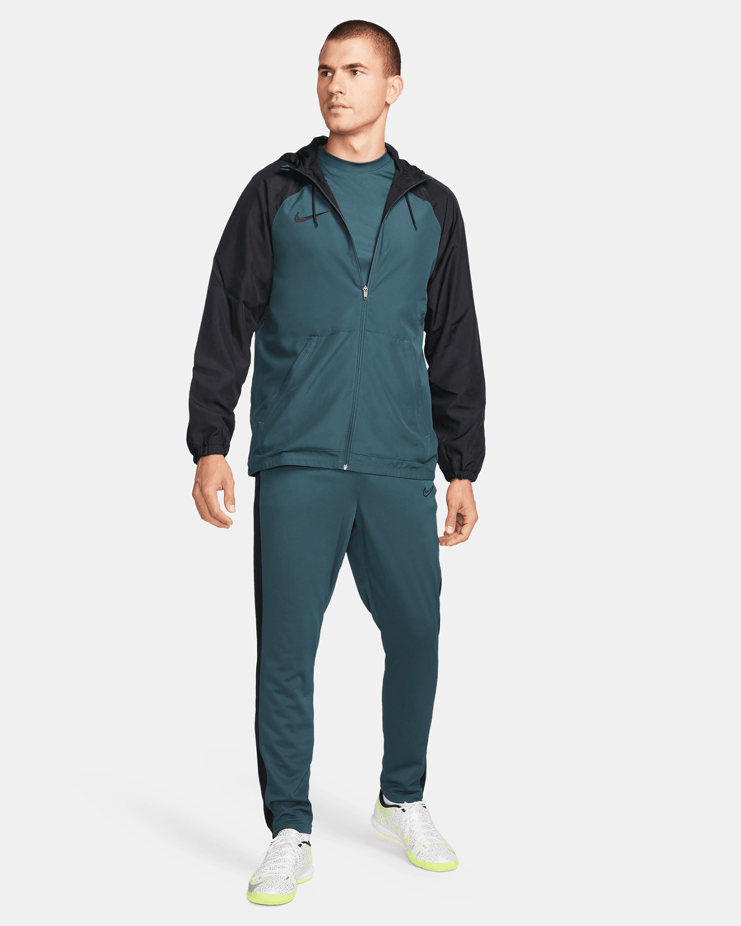 Maglia calcio NIKE ACADEMY M - Verde - 5 | Cisalfa Sport