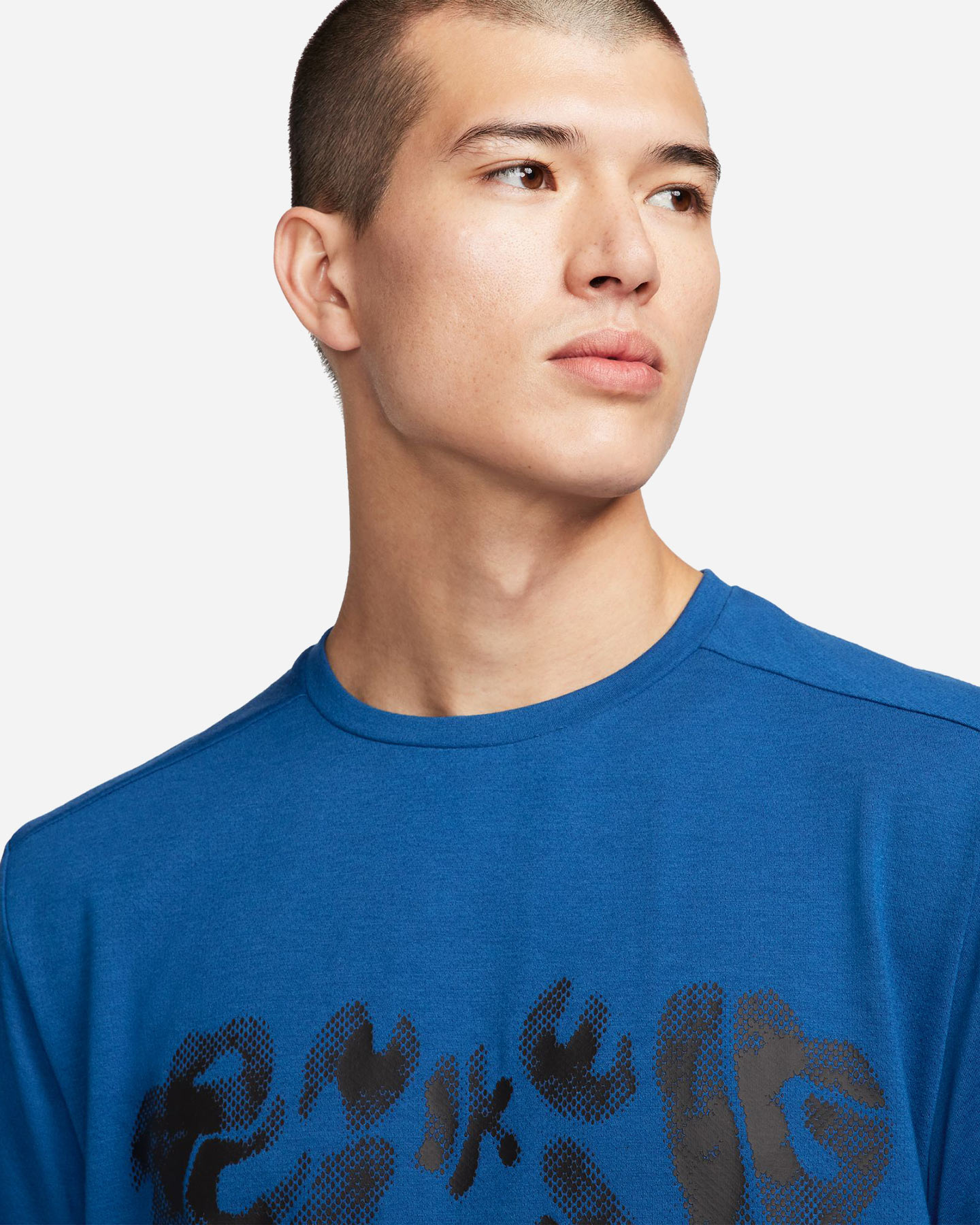 T-shirt running NIKE RISE 365 M - Blu - 2 | Cisalfa Sport