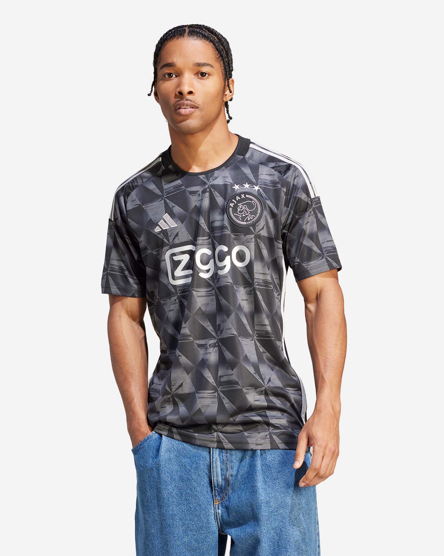Maglia calcio ufficiale ADIDAS AJAX 3RD 23-24 M - Nero - 2 | Cisalfa Sport