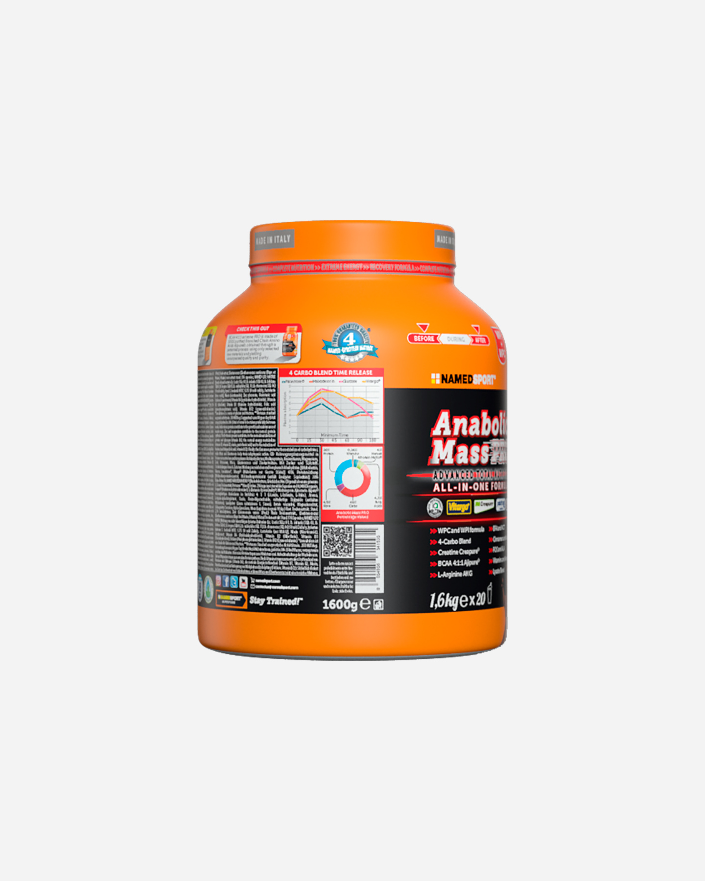 Energetico NAMED SPORT ANABOLIC MASS PRO 1600G - Color mix - 1 | Cisalfa Sport