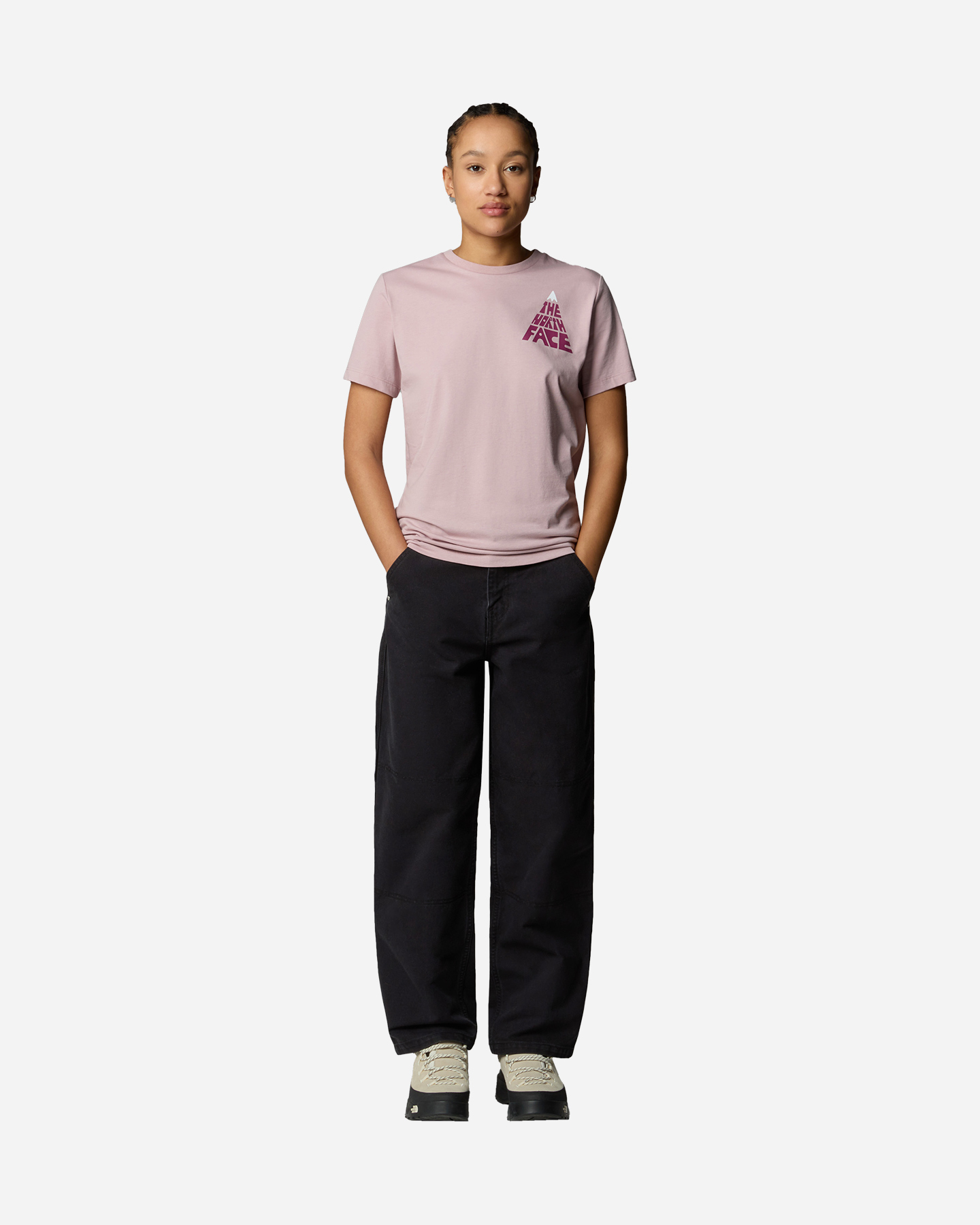 T-shirt THE NORTH FACE LOGO W - Rosa - 4 | Cisalfa Sport