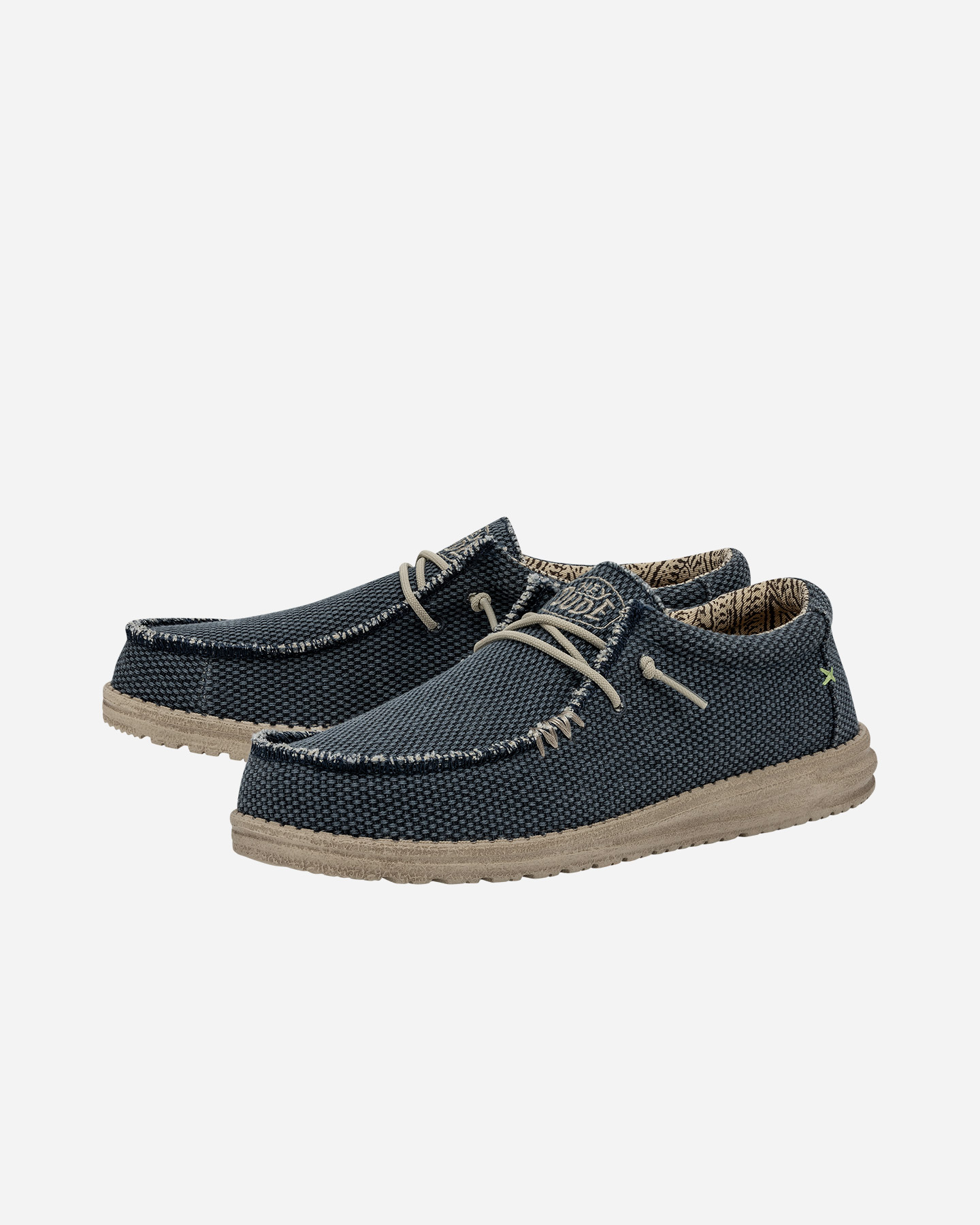 Scarpe urban HEYDUDE WALLY BRAIDED M - Blu Navy - 1 | Cisalfa Sport