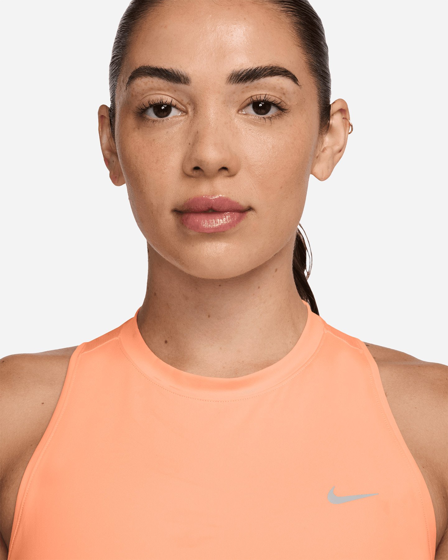 Canotta running NIKE SWIFT W - Arancione - 2 | Cisalfa Sport