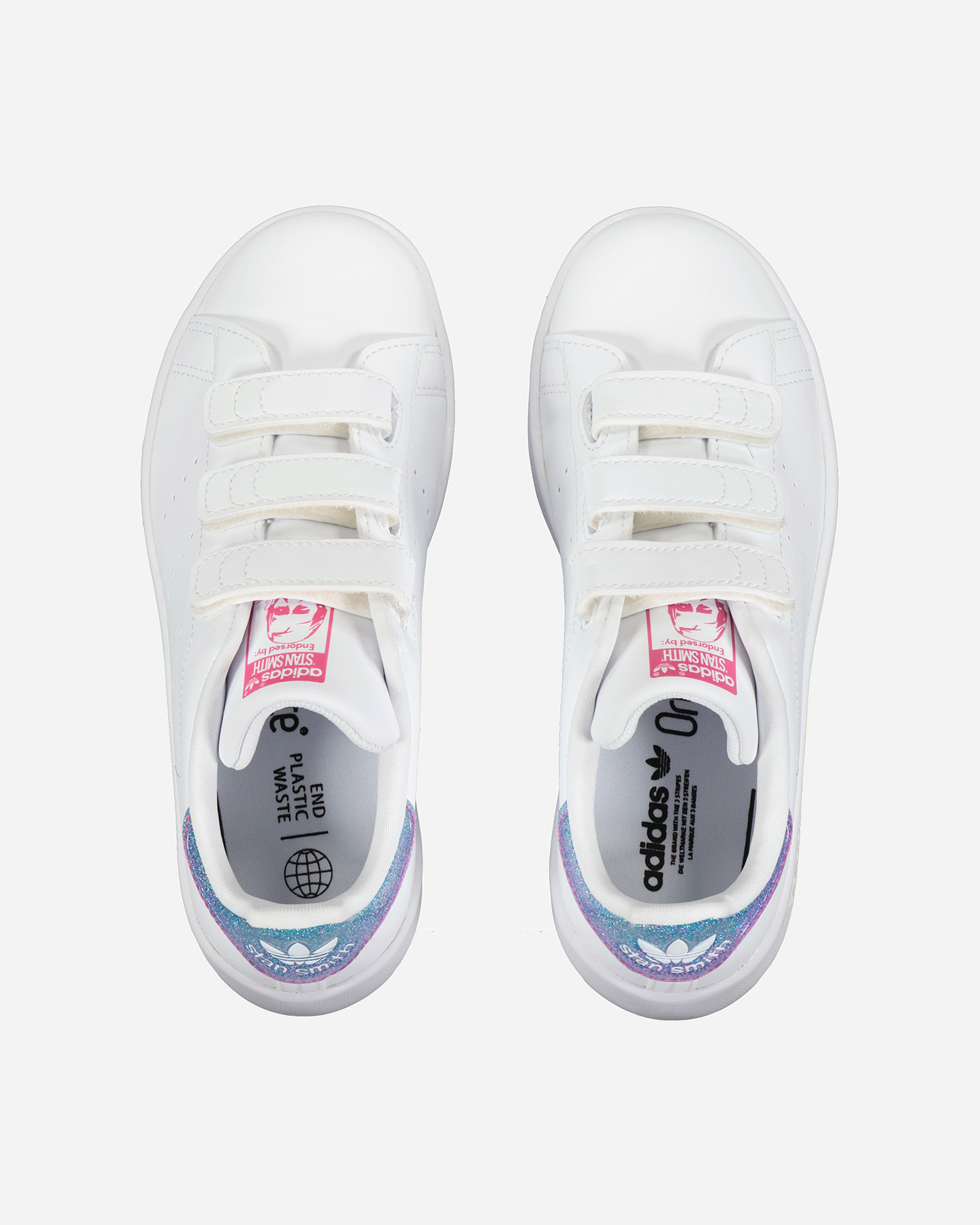 Scarpe sneakers ADIDAS STAN SMITH CF JR - Bianco - 3 | Cisalfa Sport