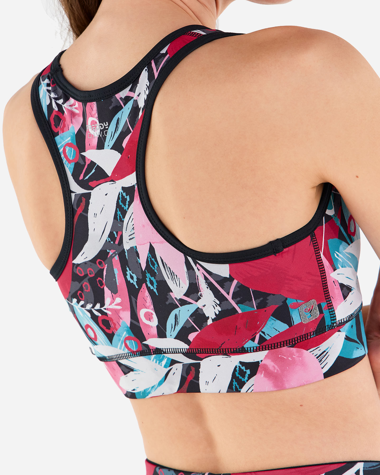 Bra training FREDDY POLY ENERGY AOP W - Color mix - 4 | Cisalfa Sport