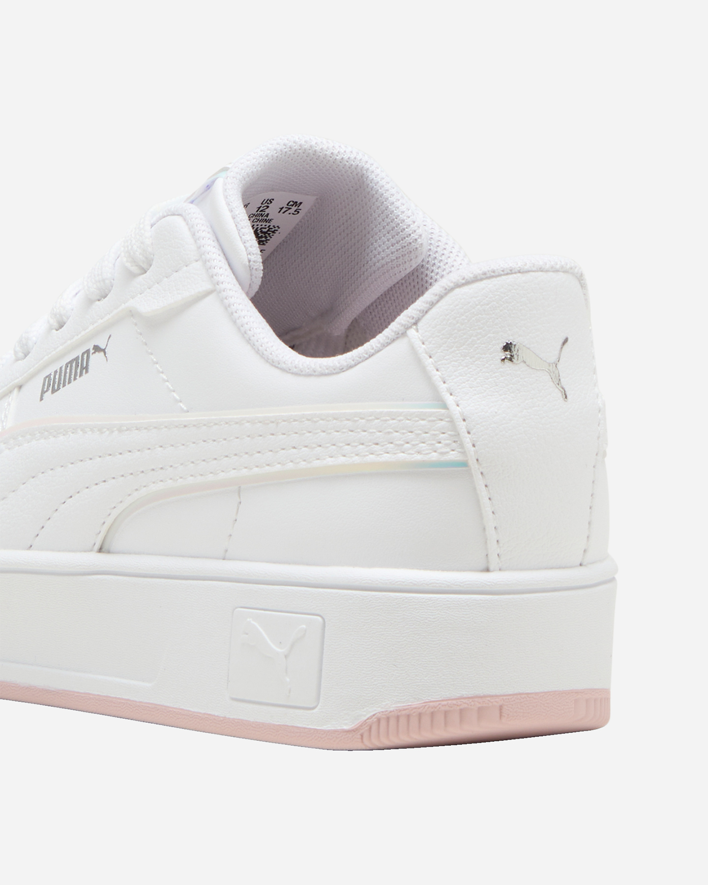 Scarpe sneakers PUMA CARINA STREET PS JR - Bianco - 5 | Cisalfa Sport