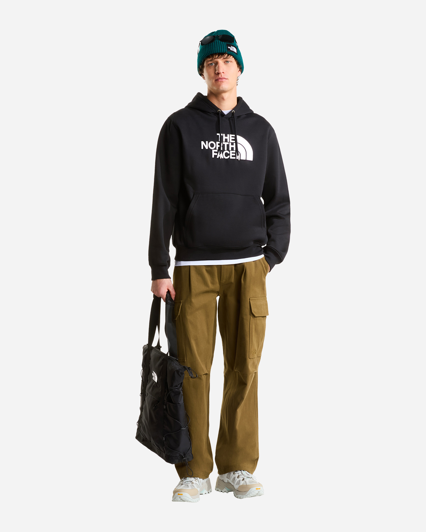 Felpa THE NORTH FACE ESSENTIAL DREW PEAK M - Nero - 4 | Cisalfa Sport