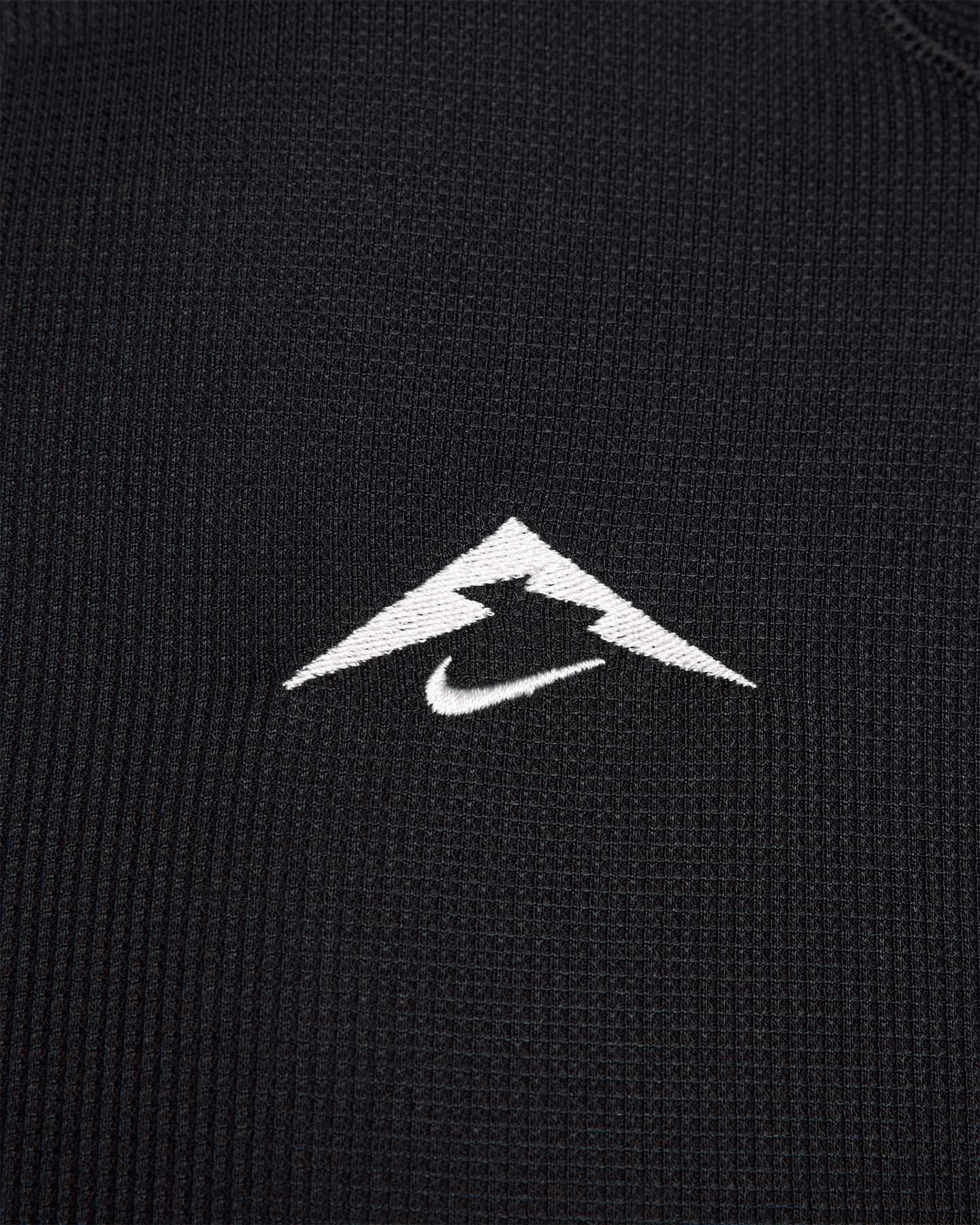 Maglia running NIKE TRAIL MIDLAYER LS M - Nero - 5 | Cisalfa Sport