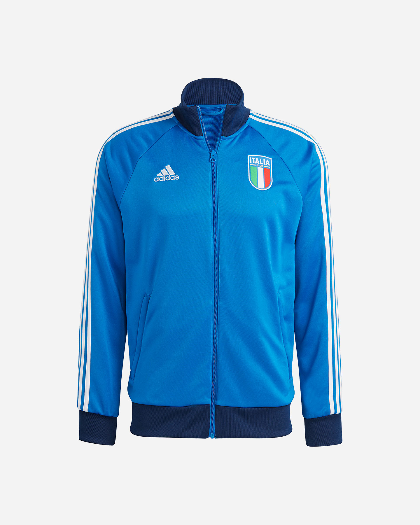 Abbigliamento calcio ufficiale ADIDAS ITALIA FIGC DNA TT M - Blu - 0 | Cisalfa Sport