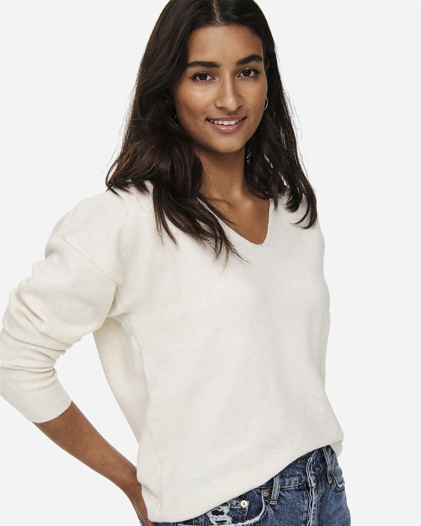 Maglione ONLY RICA W - Beige - 5 | Cisalfa Sport