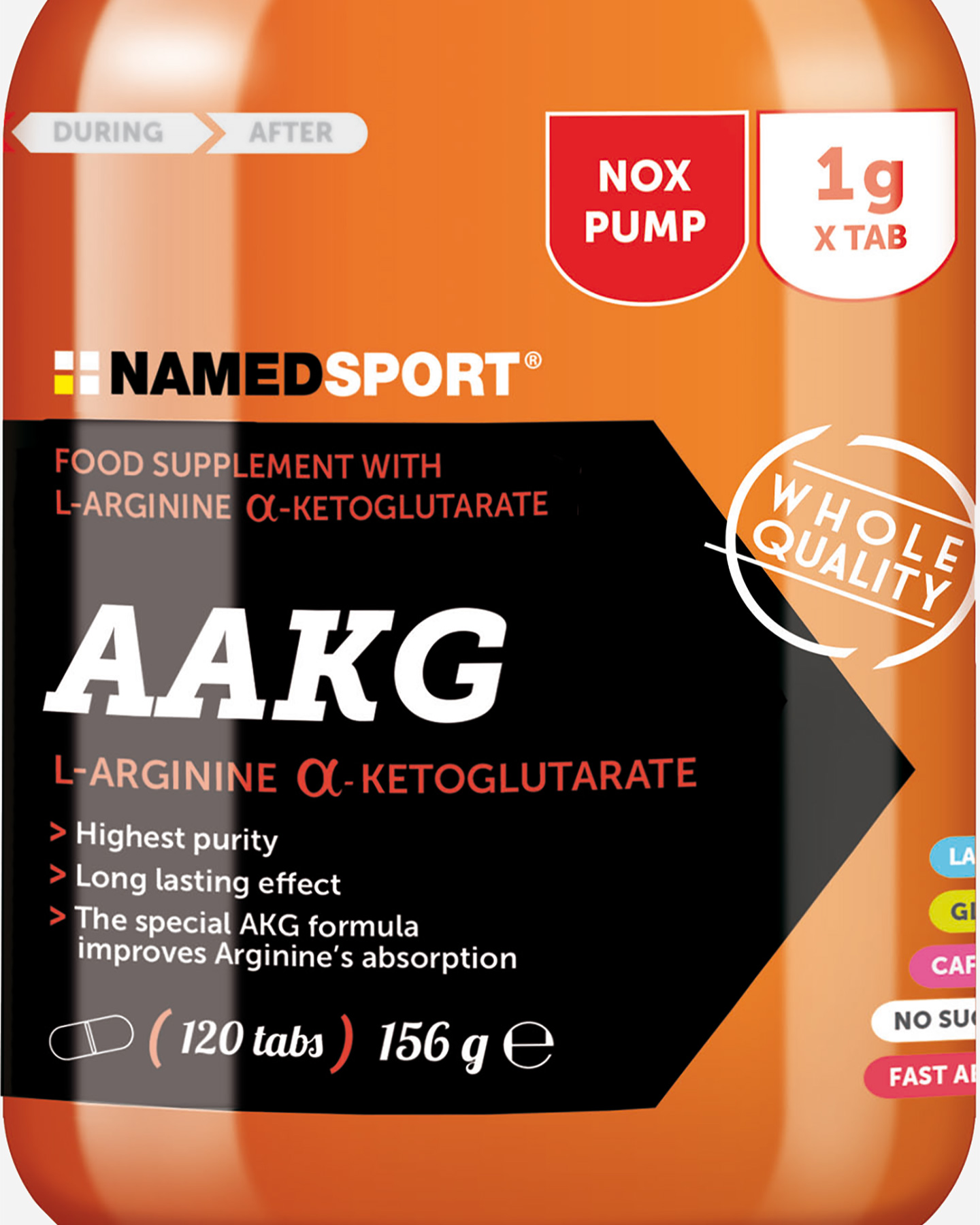 Energetico NAMED SPORT AAKG 120 CP  - Color mix - 1 | Cisalfa Sport