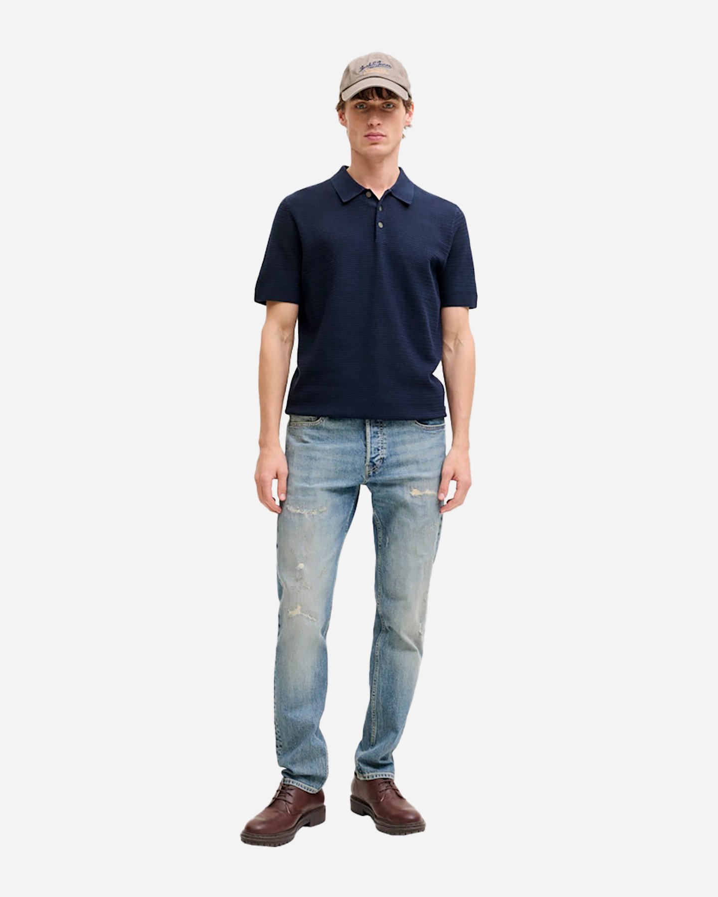 Polo JACK & JONES RILEY M - Blu - 2 | Cisalfa Sport