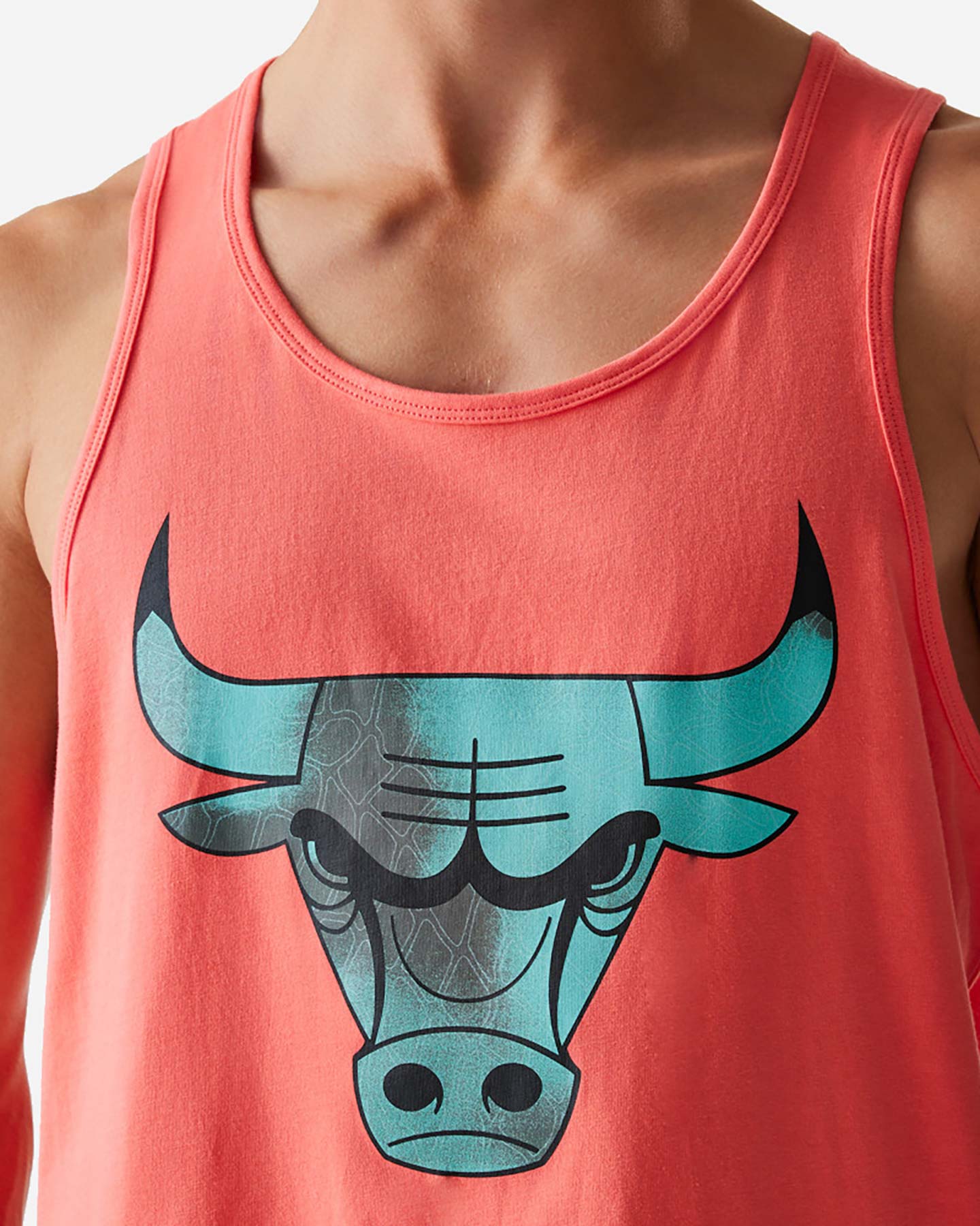 Canotta basket NEW ERA INFILL CHICAGO BULLS M - Rosa - 3 | Cisalfa Sport