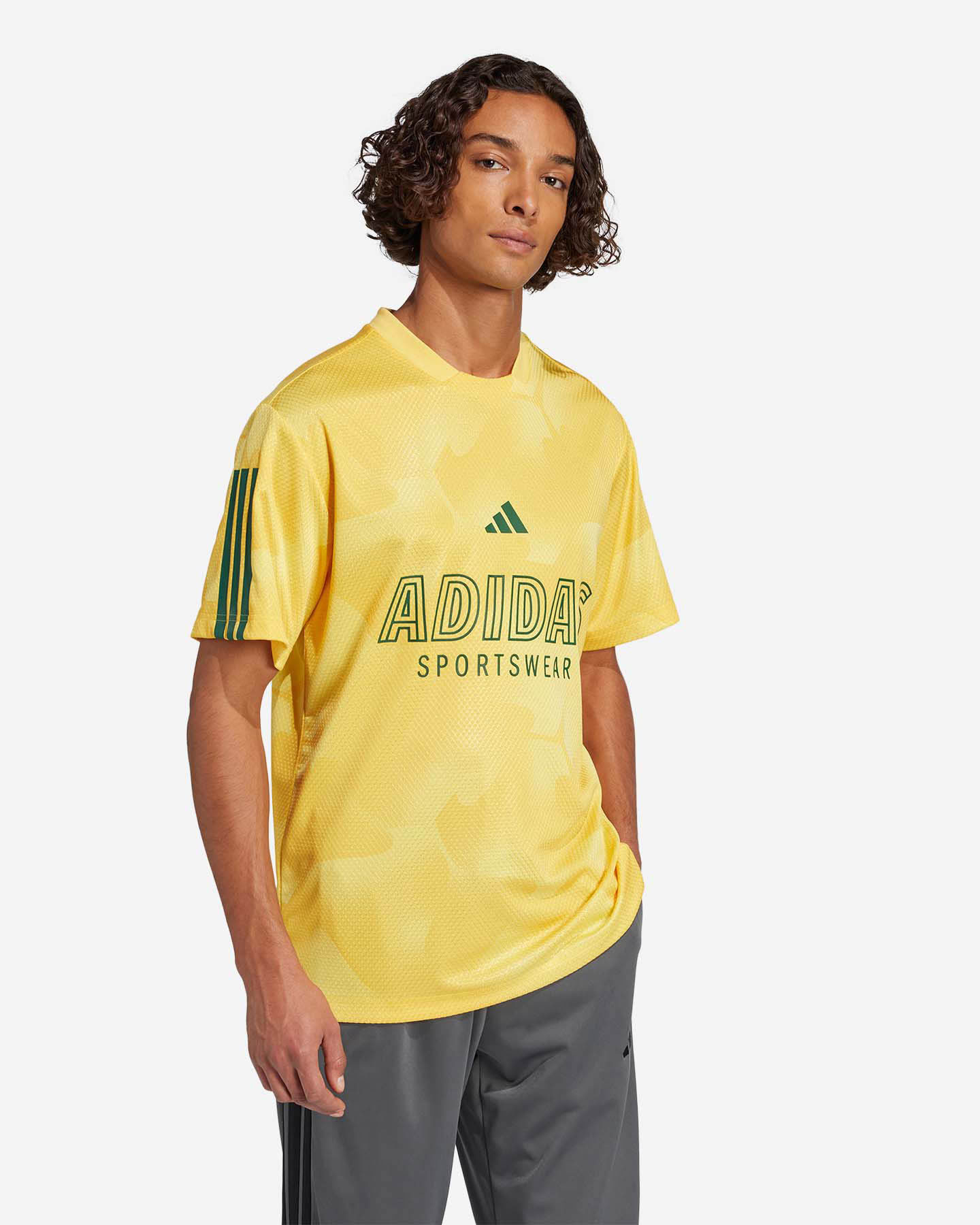 T-shirt ADIDAS TIRO M - Giallo - 3 | Cisalfa Sport
