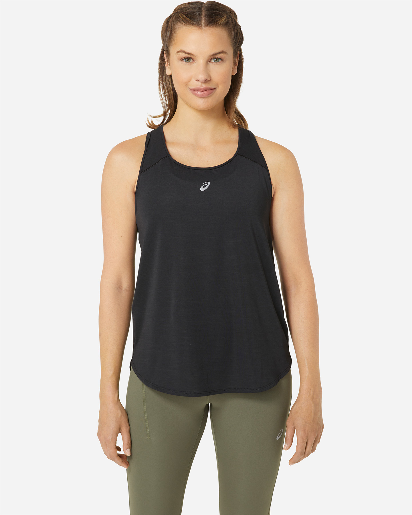 Canotta running ASICS ROAD W - Nero - 0 | Cisalfa Sport