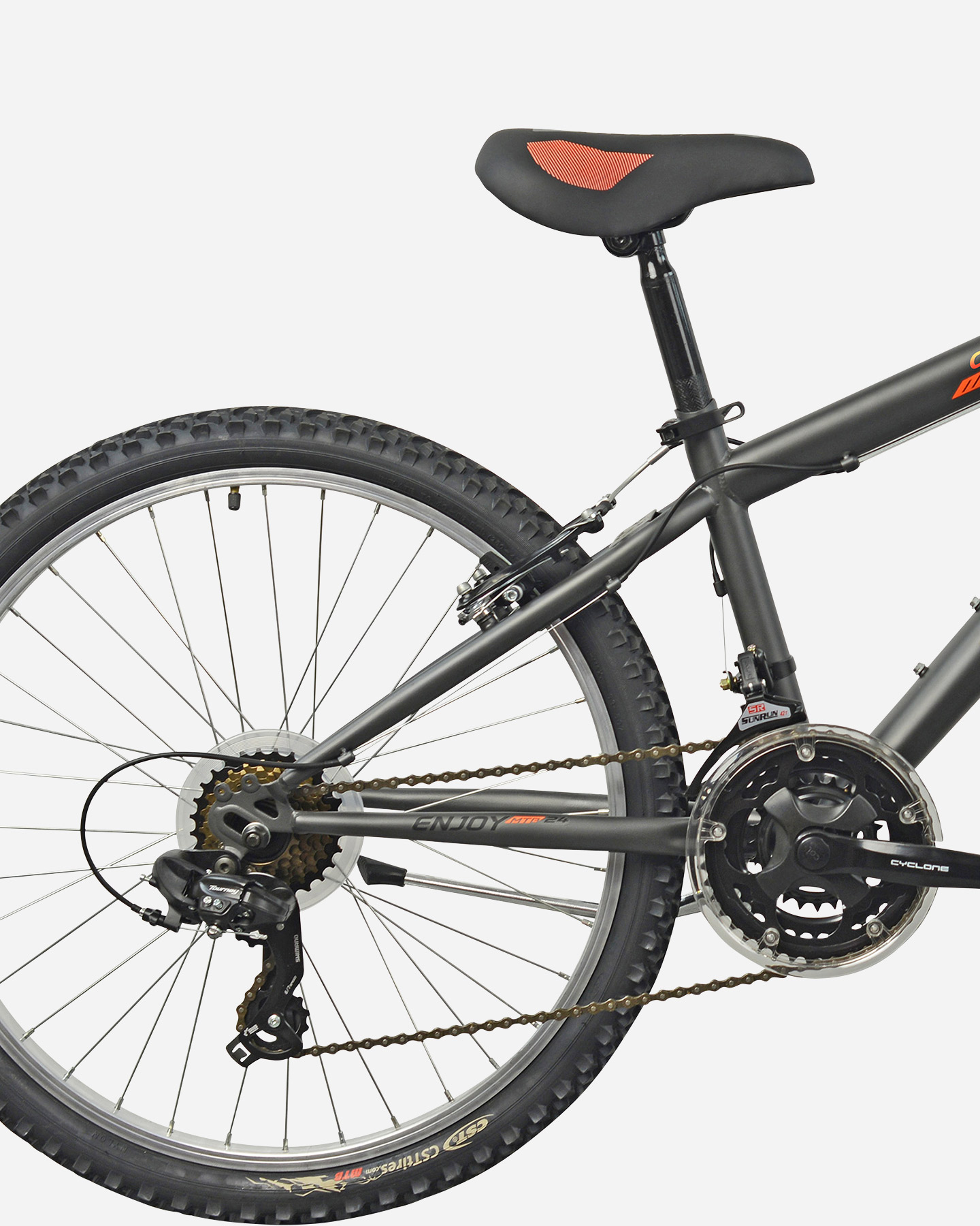 Bici junior CARNIELLI MOUNTAIN BIKE 24 JR - Grigio - 3 | Cisalfa Sport