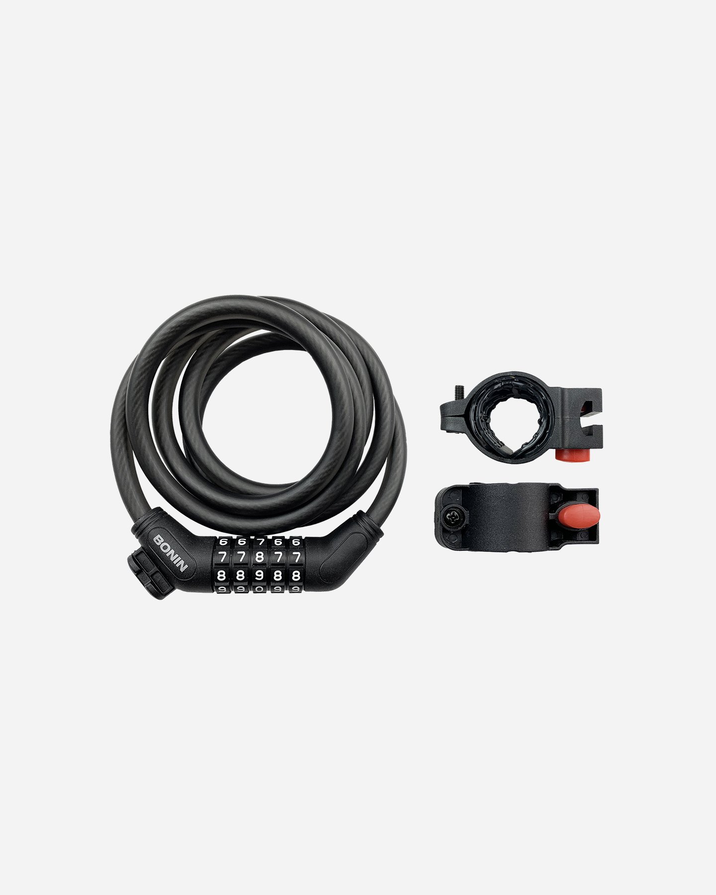 Lucchetto BONIN 10 X 1500 MM  - Nero - 0 | Cisalfa Sport